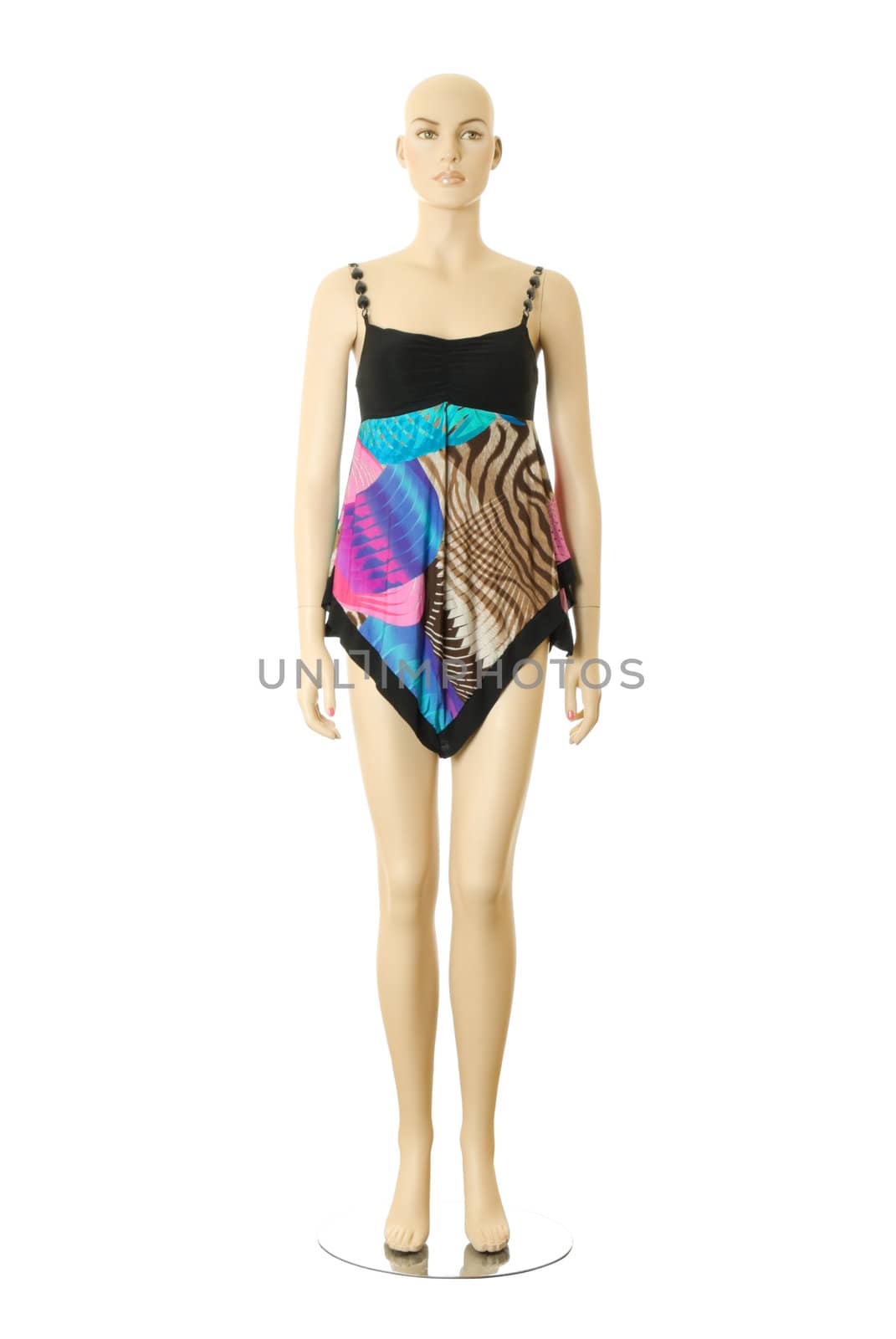 Mannequin in beach dress| Isolated by zakaz
