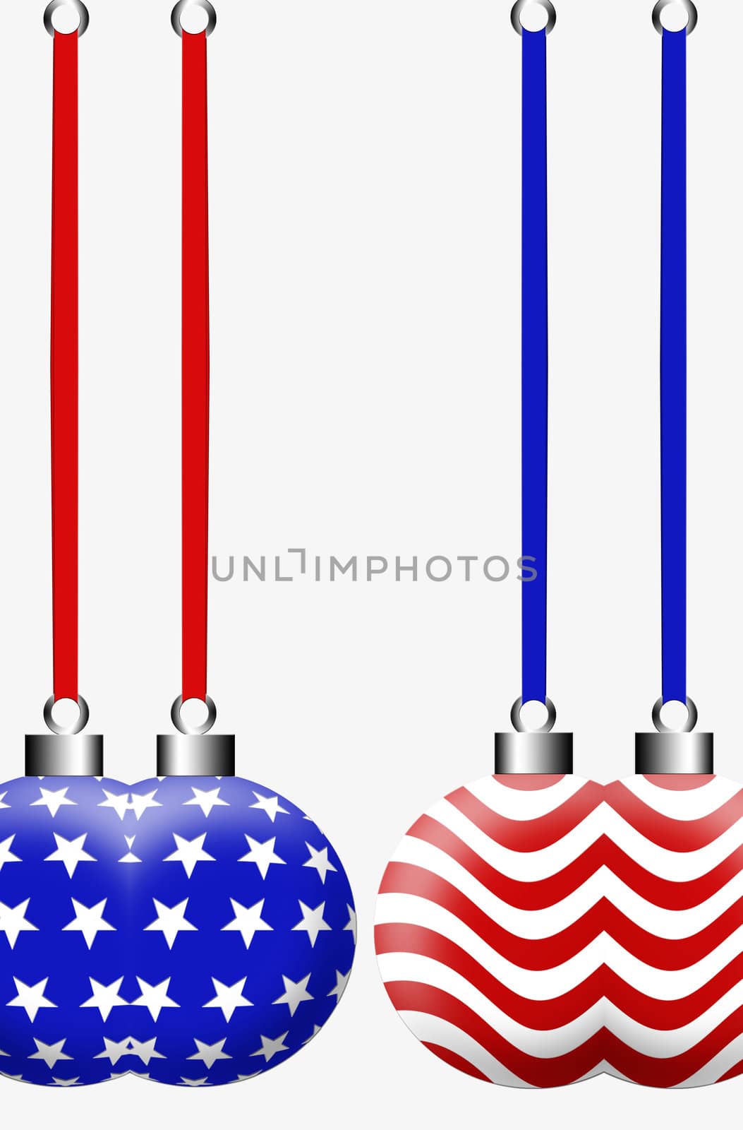 american christmas bulb by Baltus