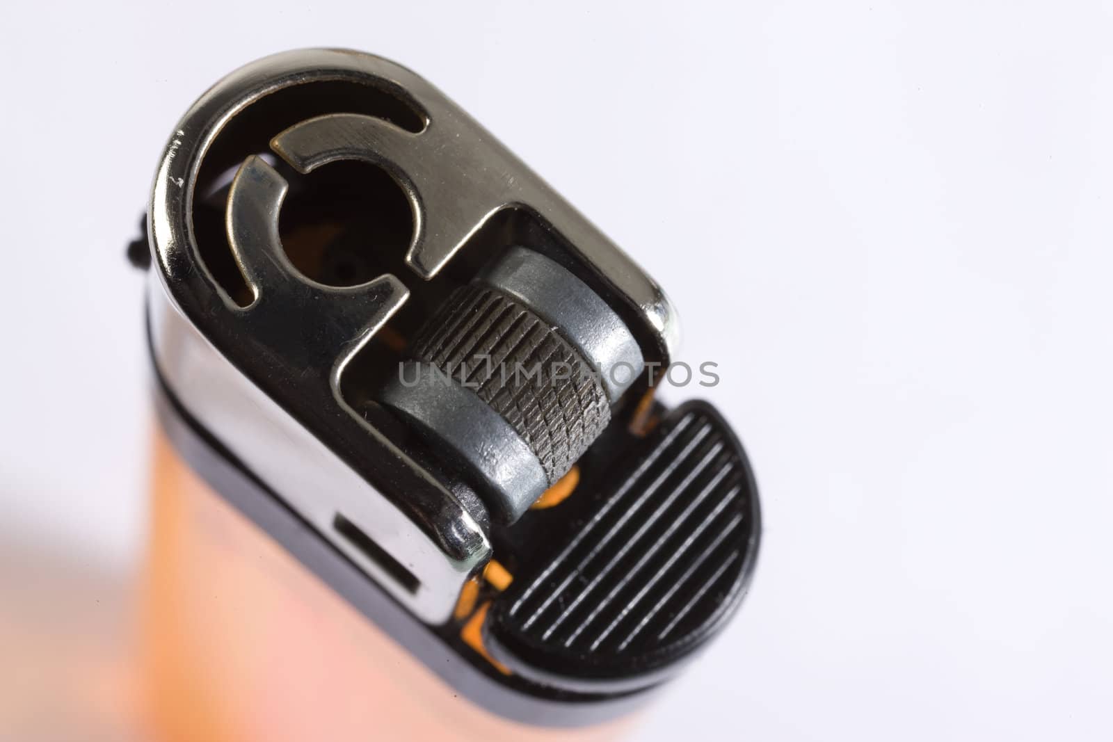 cigarette lighter , isolated on a white background