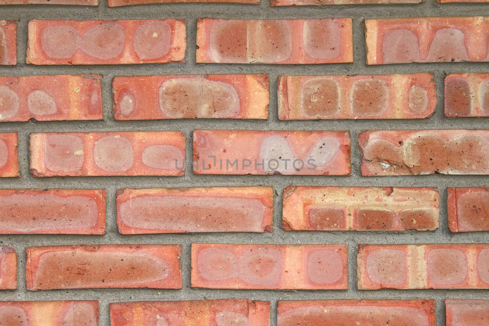 A Bright Red Brick Background