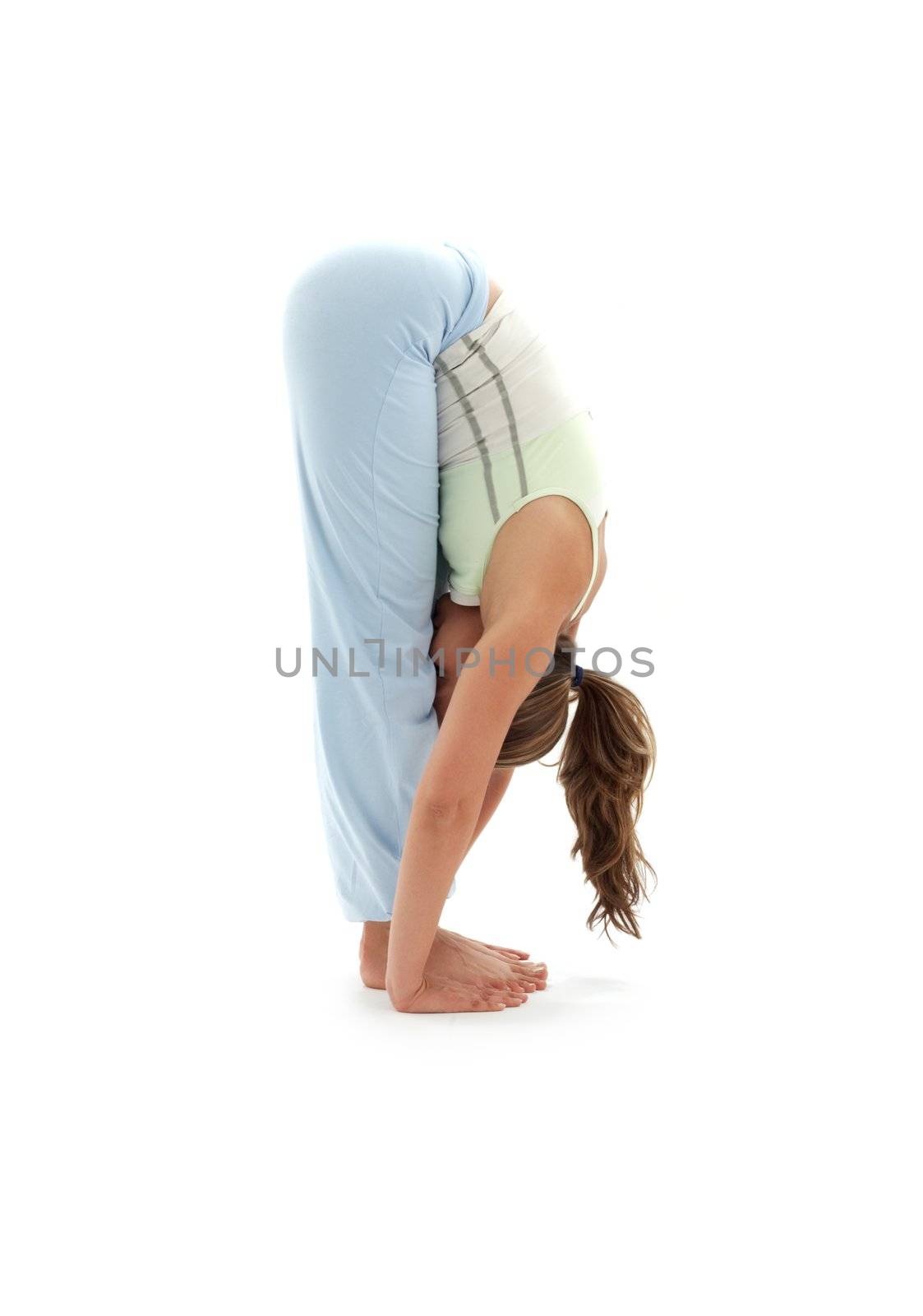 uttanasana standing forward bend by dolgachov