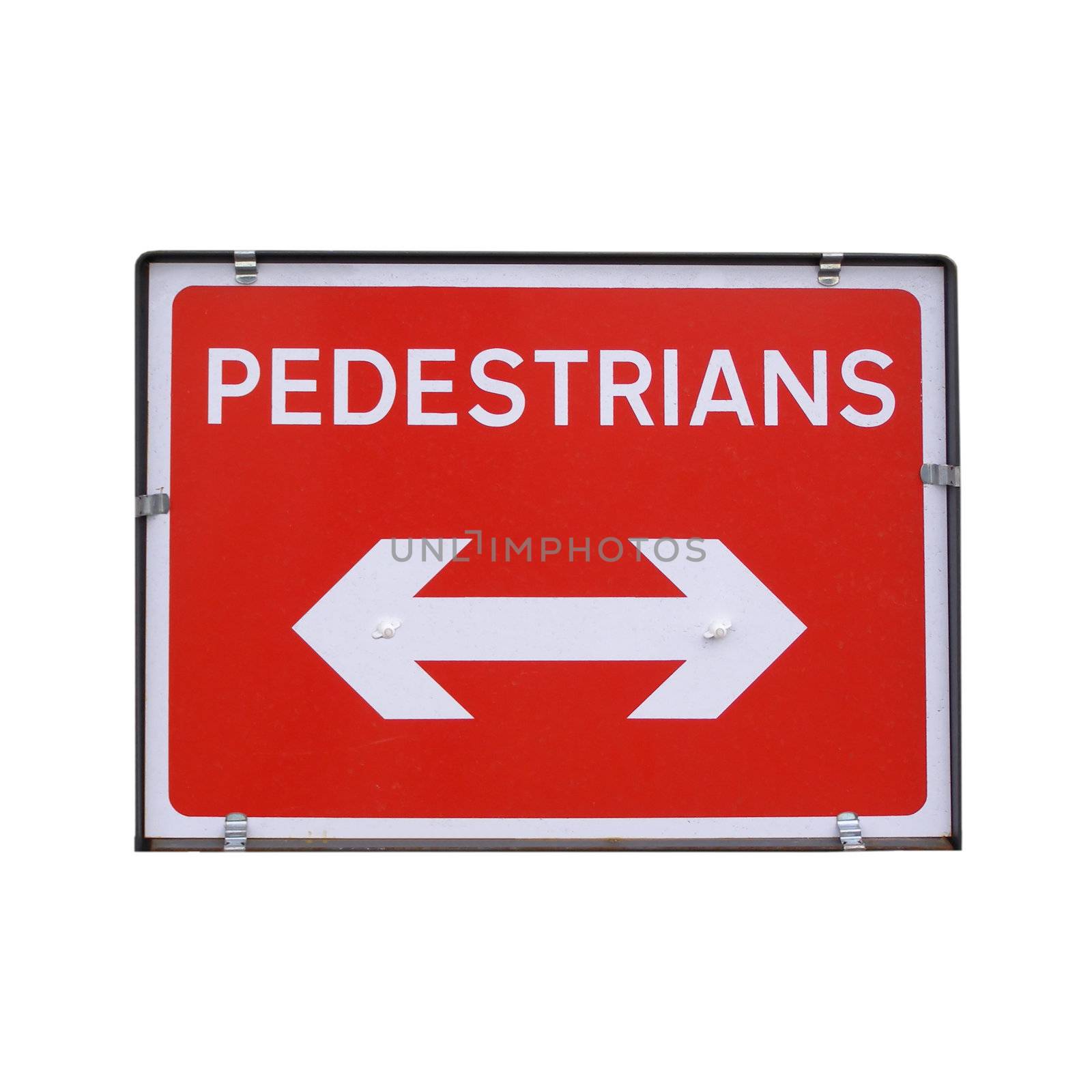 Pedestrian sign by claudiodivizia