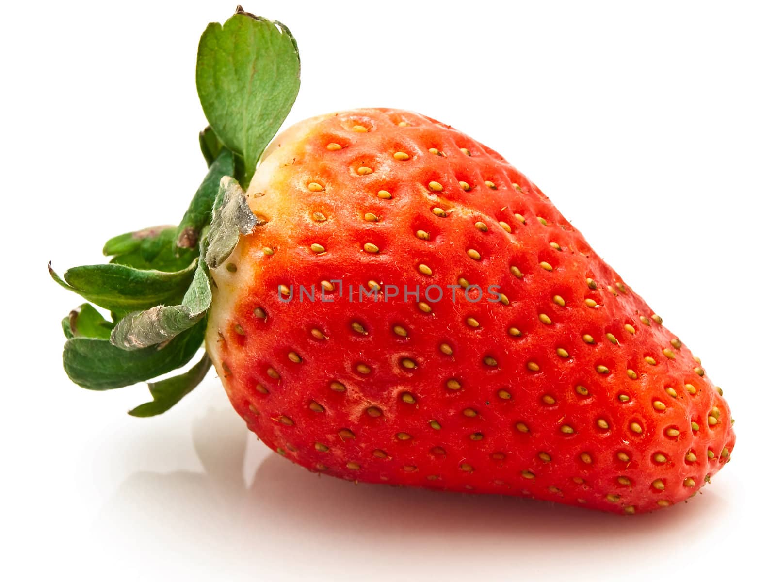photo of the delicious red garden strawberry