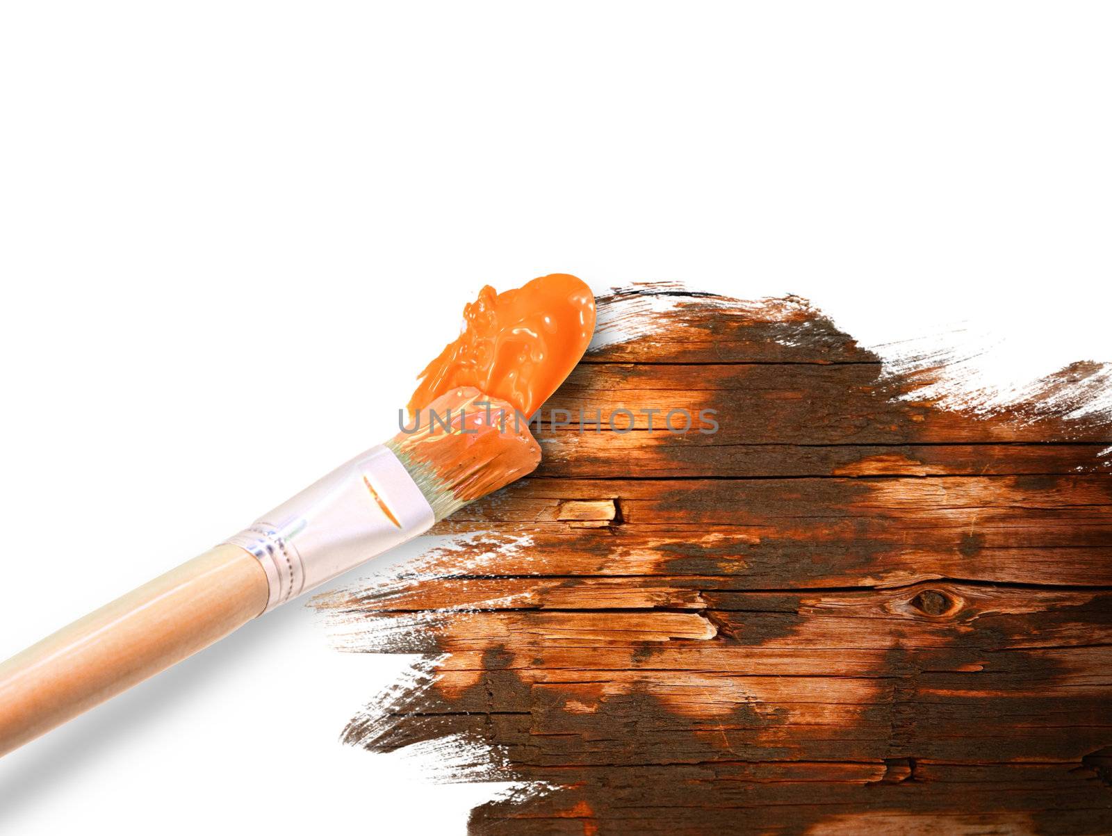 Painting a texture background with copy-space for text