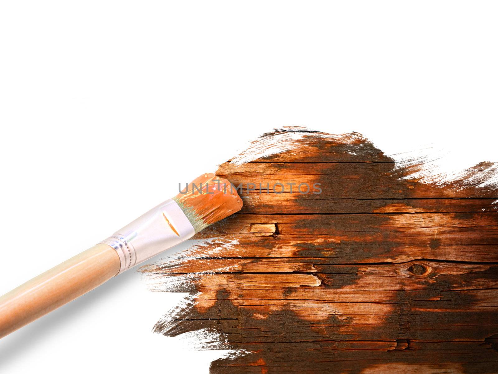 Painting a texture background with copy-space for text