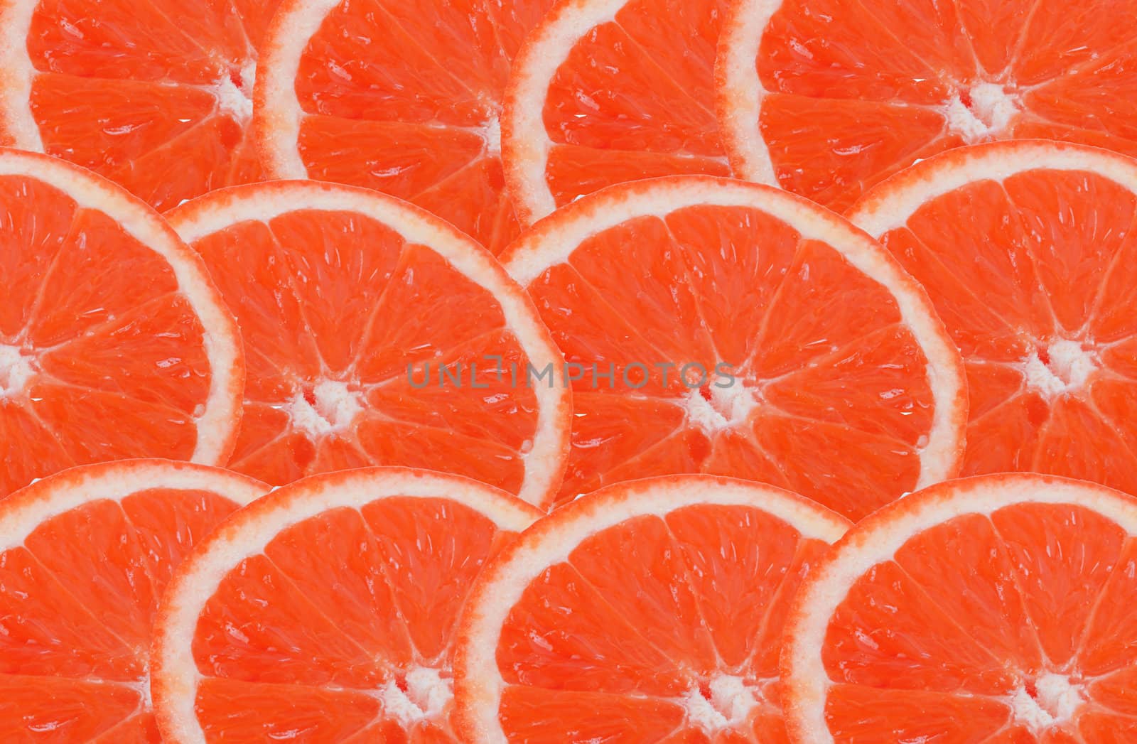 Slices of orange 