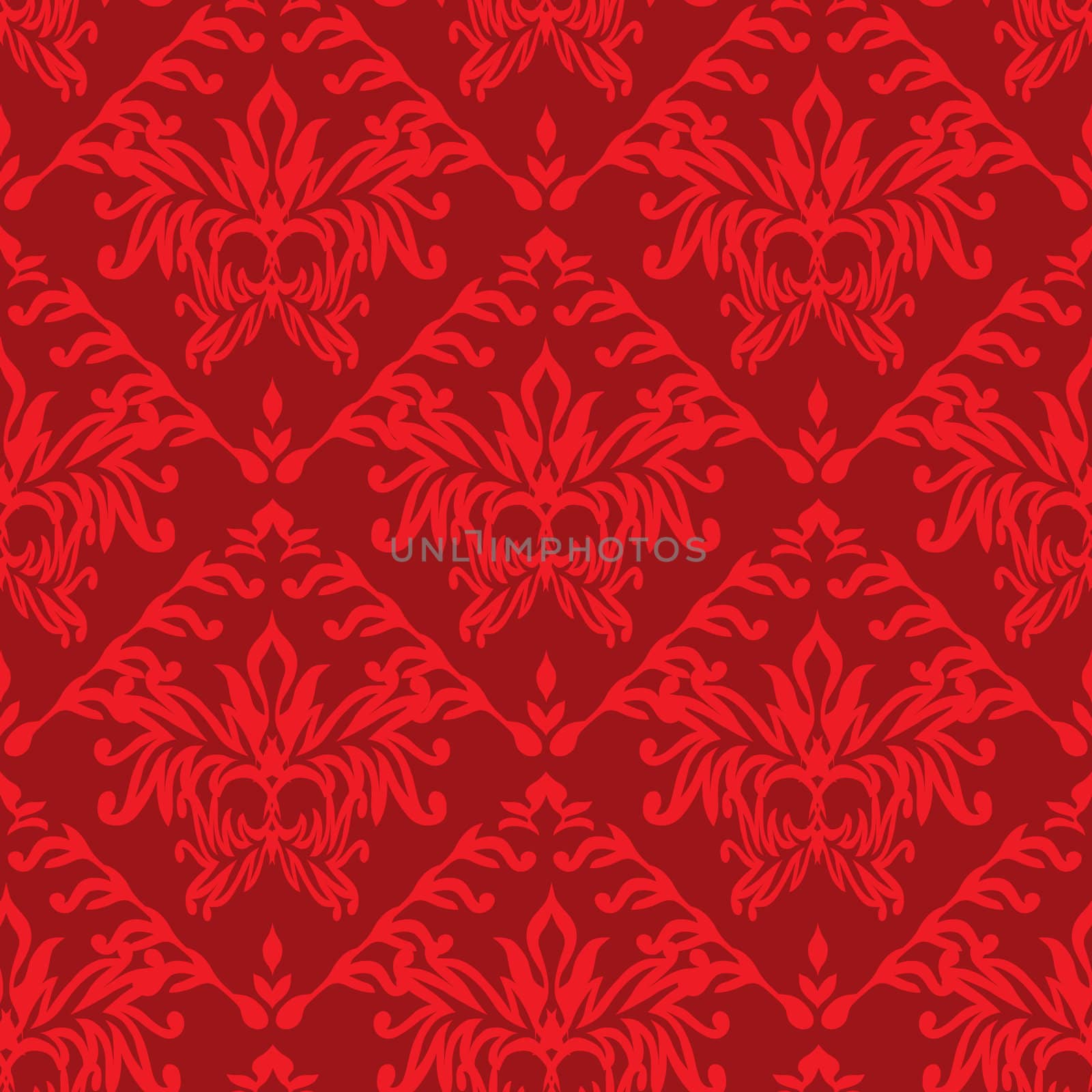 Red seamless repeat design background that seamless pattern
