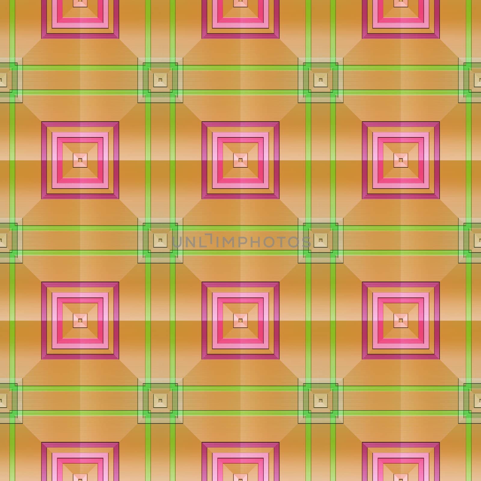 ornamental square pattern by weknow