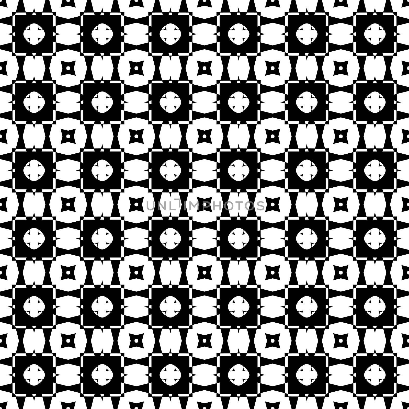 seamless texture in black and white in nordic style