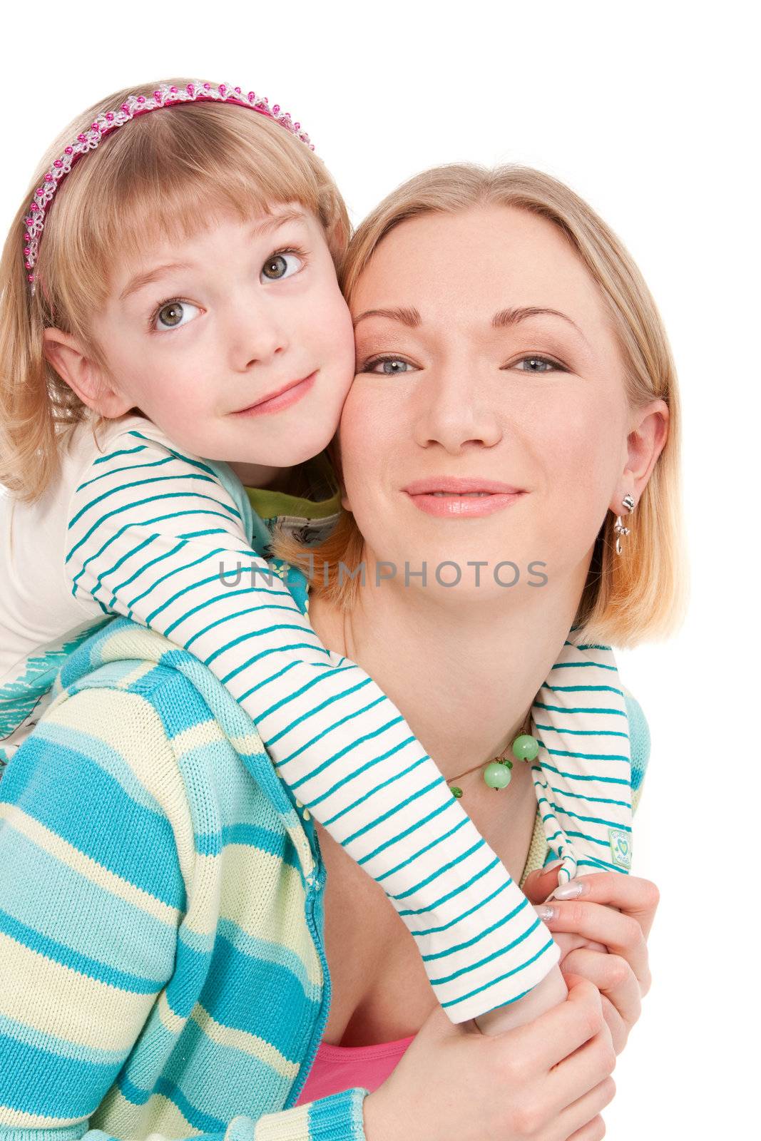 Mother and daughter by mihhailov
