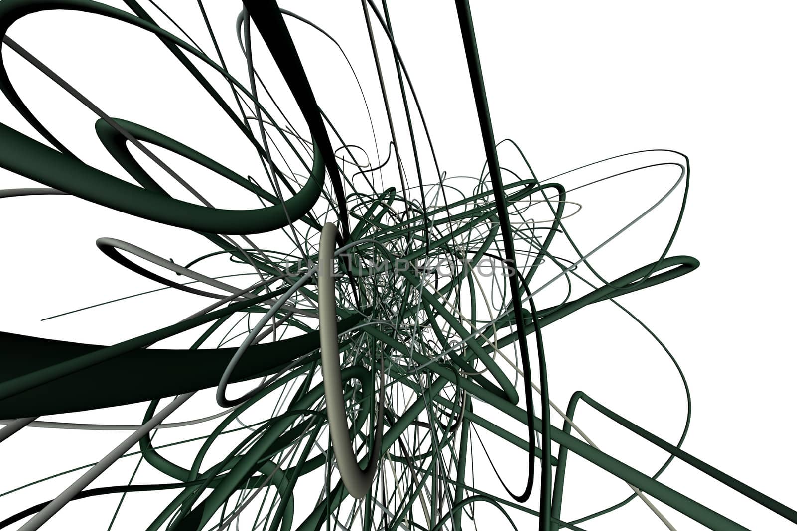 3D Abstract Lines by jeremywhat