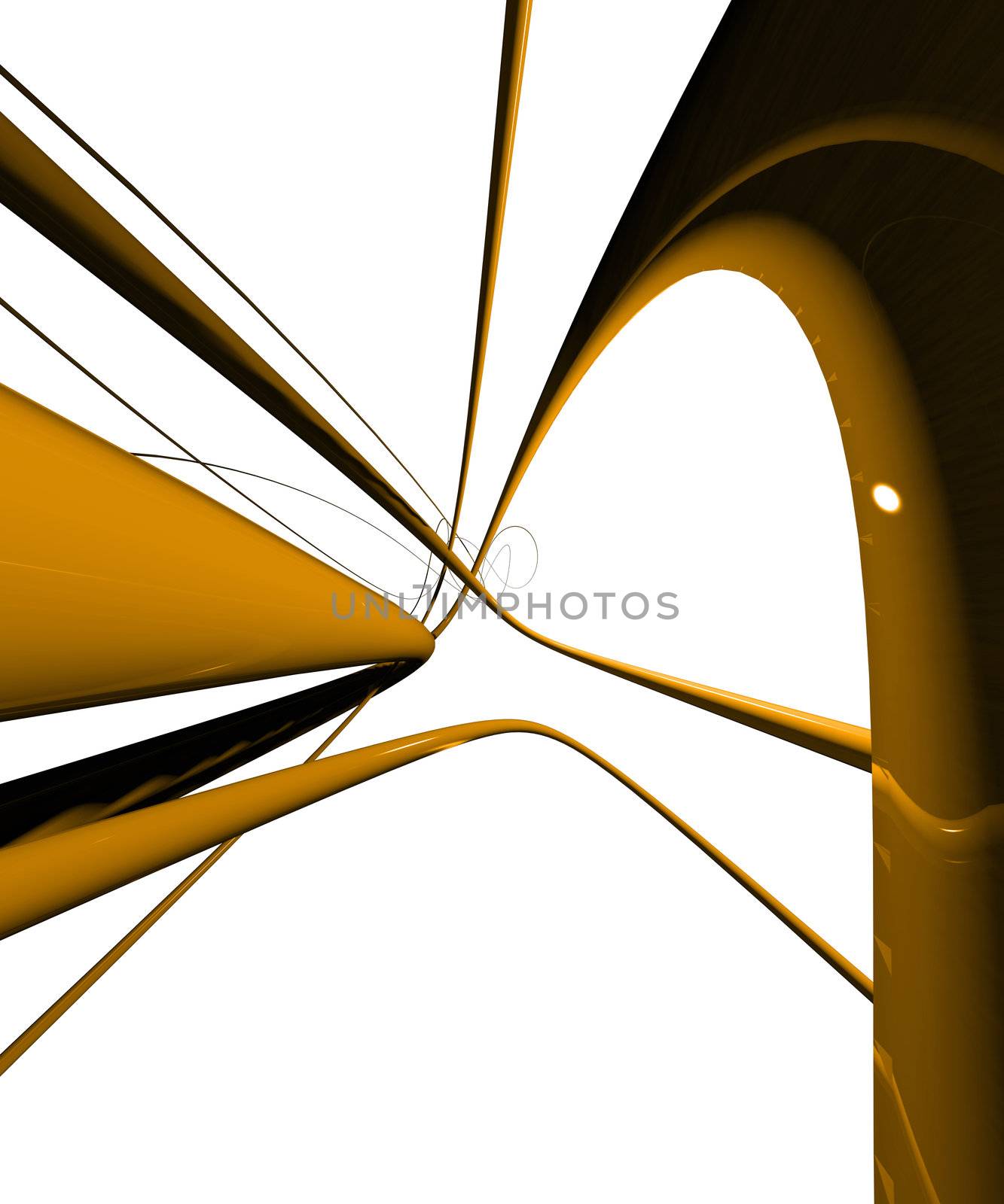 Abstract 3D render for whatever you like. Very high quality with white background.