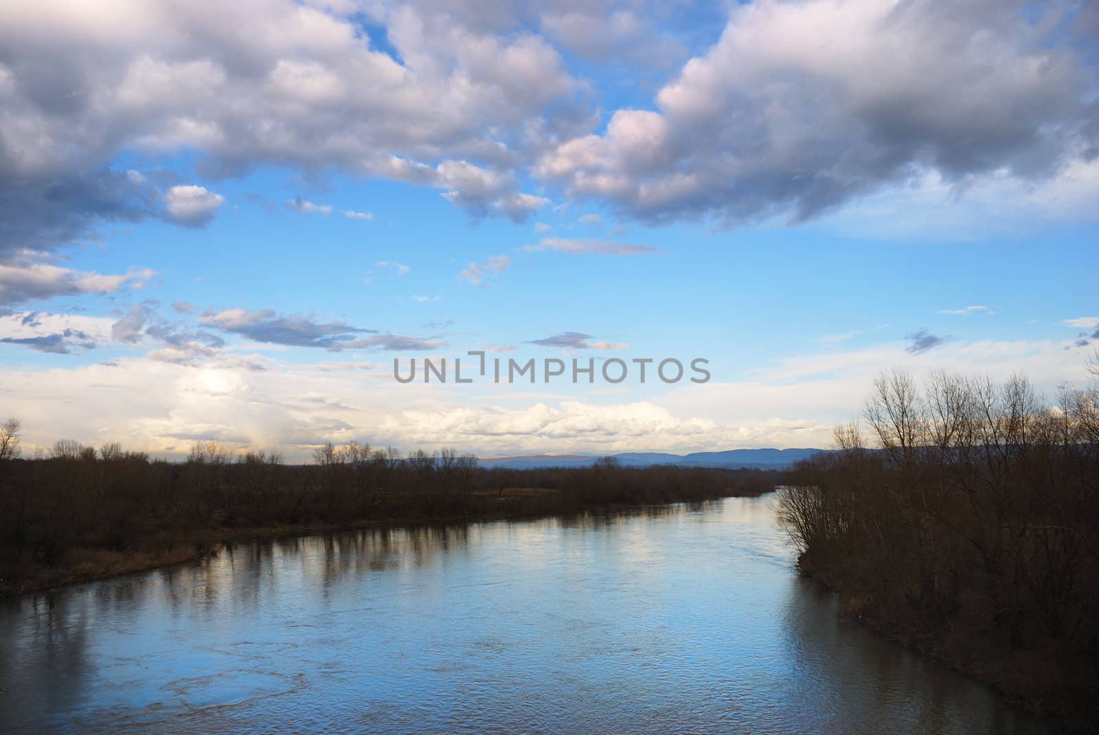 Velika Morava river by whitechild