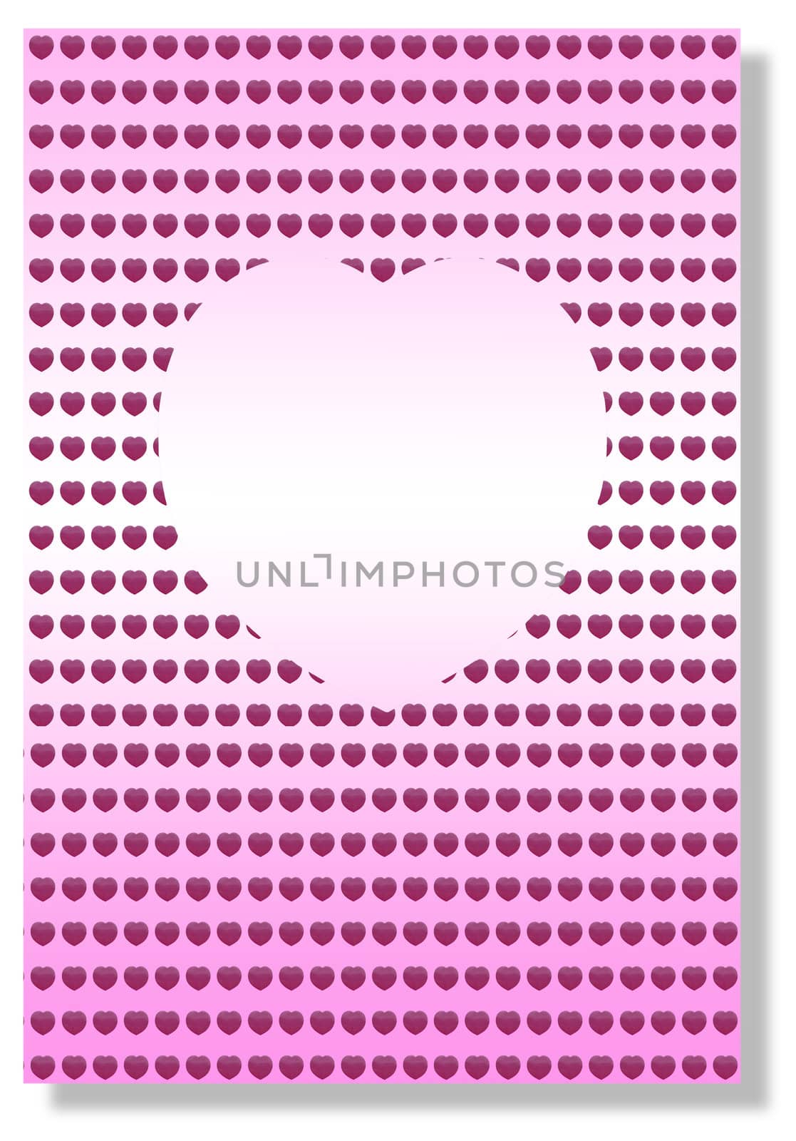 pink heart background