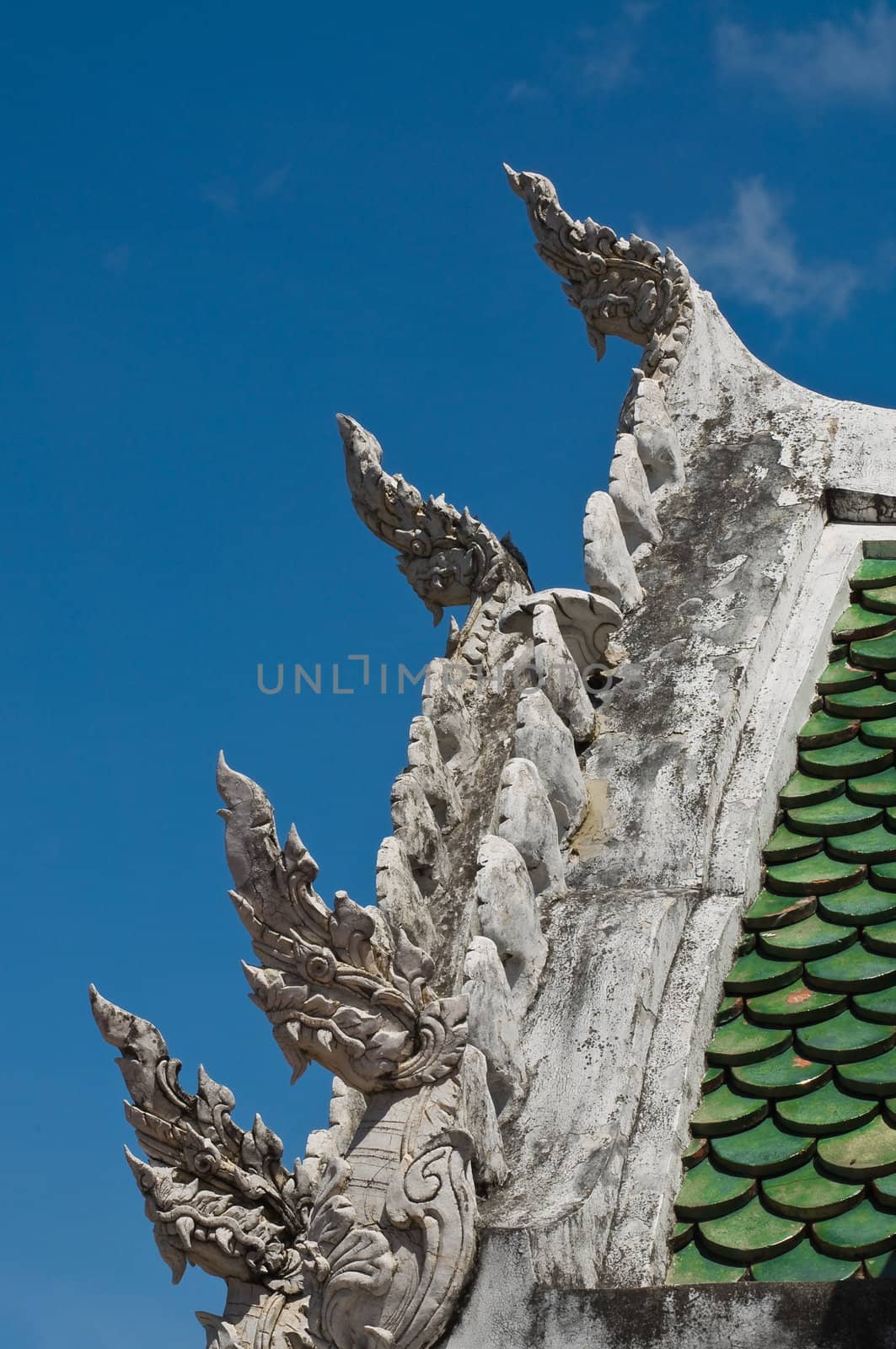 roof of Thai temple