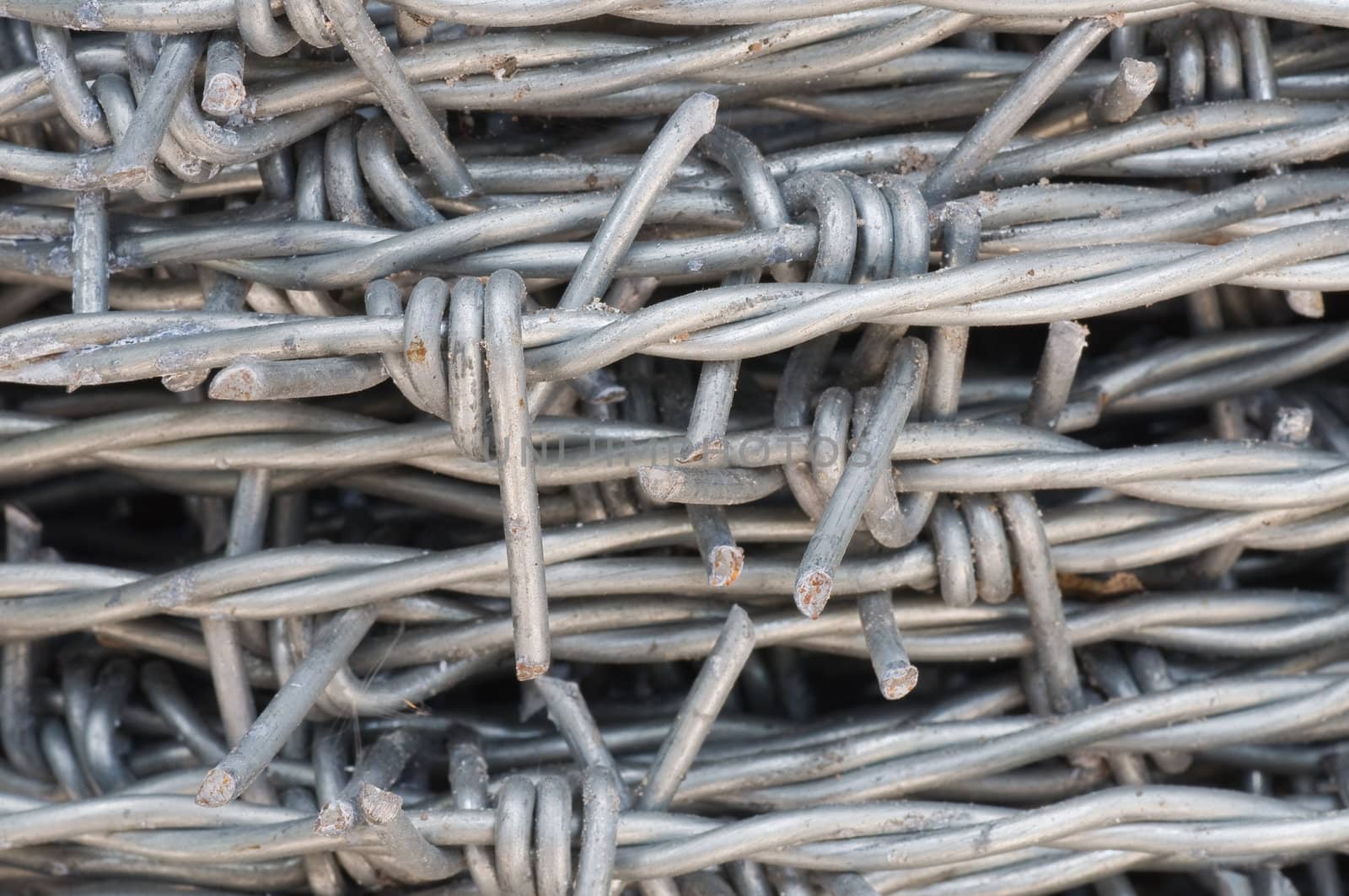 barbed background