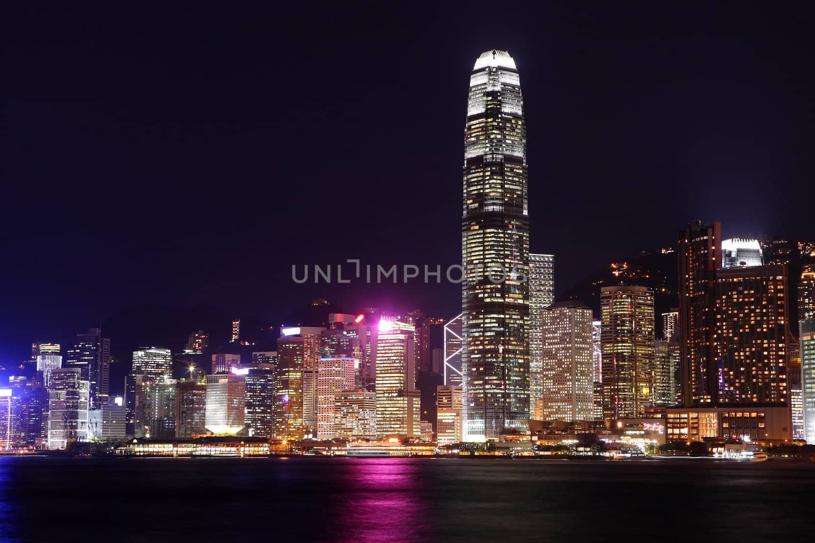 skyscrapers in Hong Kong