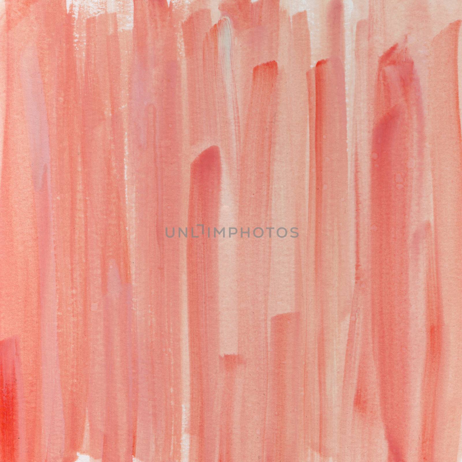 pink watercolor abstract by PixelsAway
