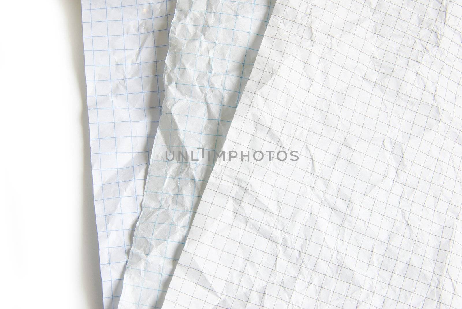 piece of white paper, great for textures and backgrounds.