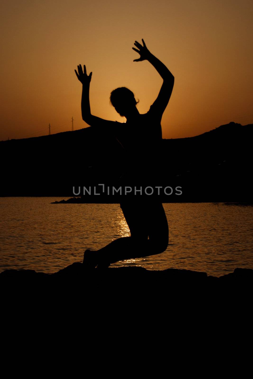 young girls in Croatia beach