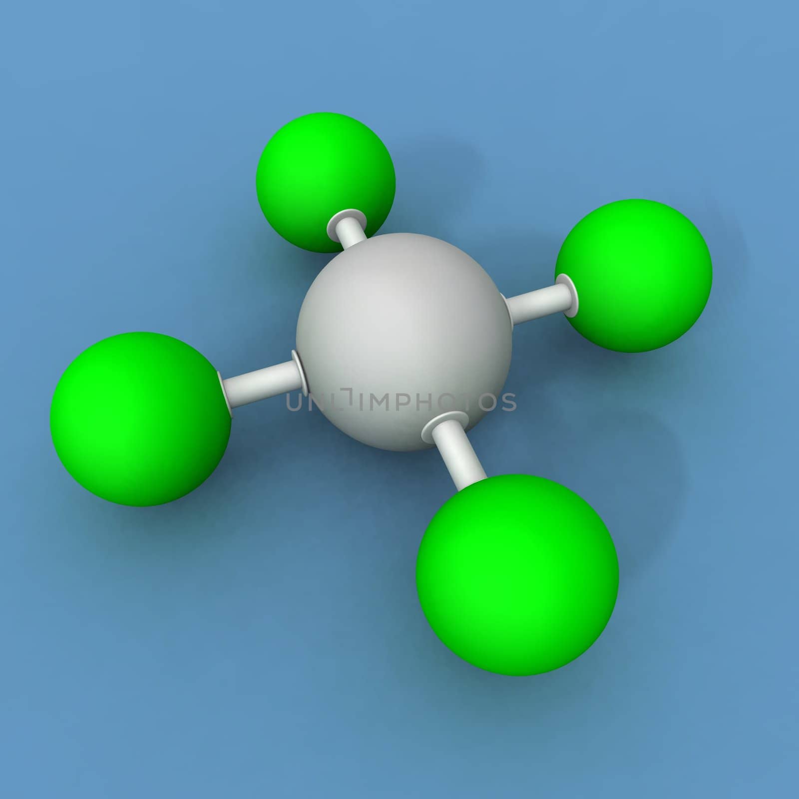 xenon fluoride molecule by jbouzou