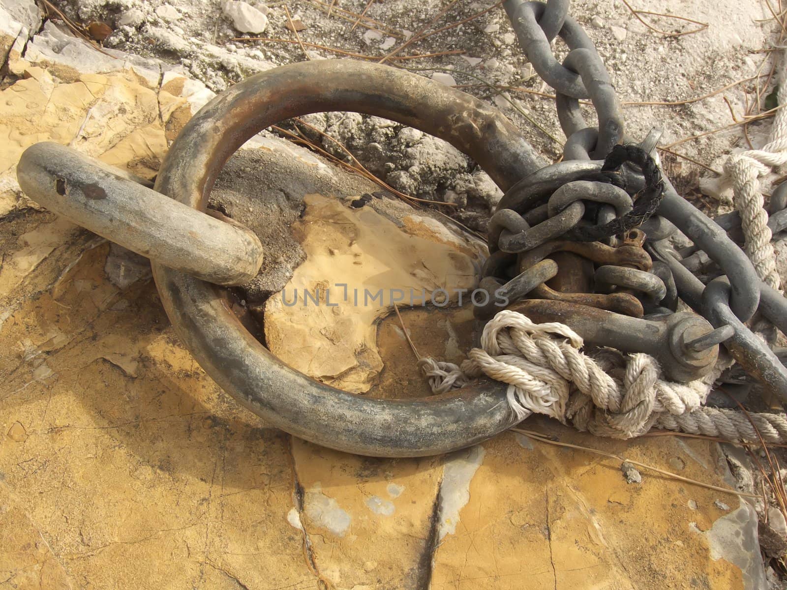 chain and rope mooring by jbouzou