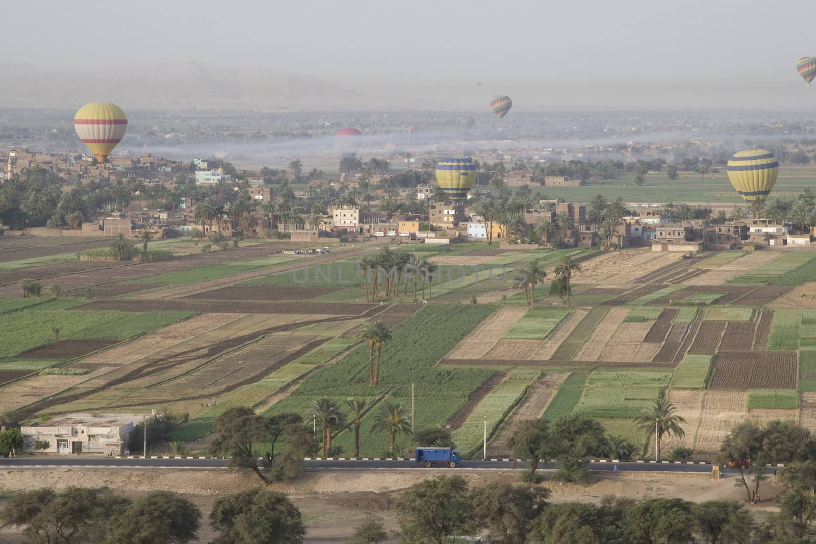 Balloon Ride Over Luxor by MihaiDancaescu