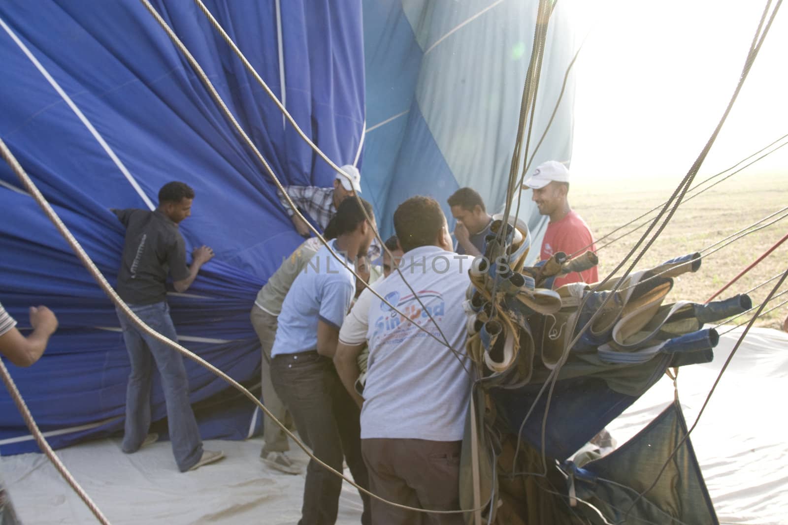 Balloon Ride Over Luxor by MihaiDancaescu