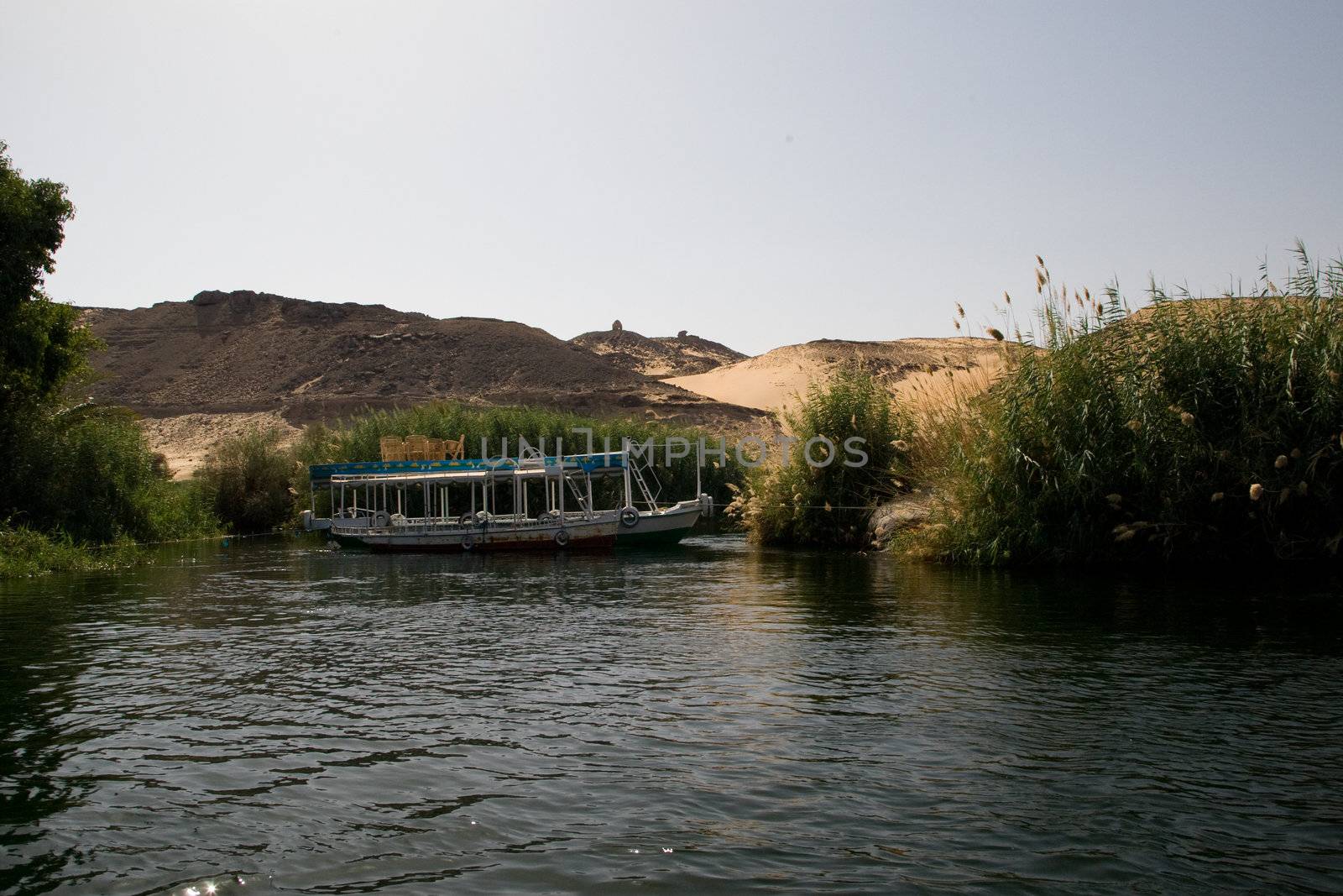 Nile River near Aswan, Egypt by MihaiDancaescu