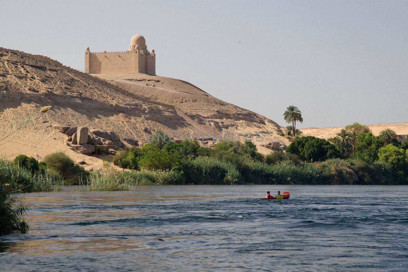 Nile River near Aswan, Egypt by MihaiDancaescu