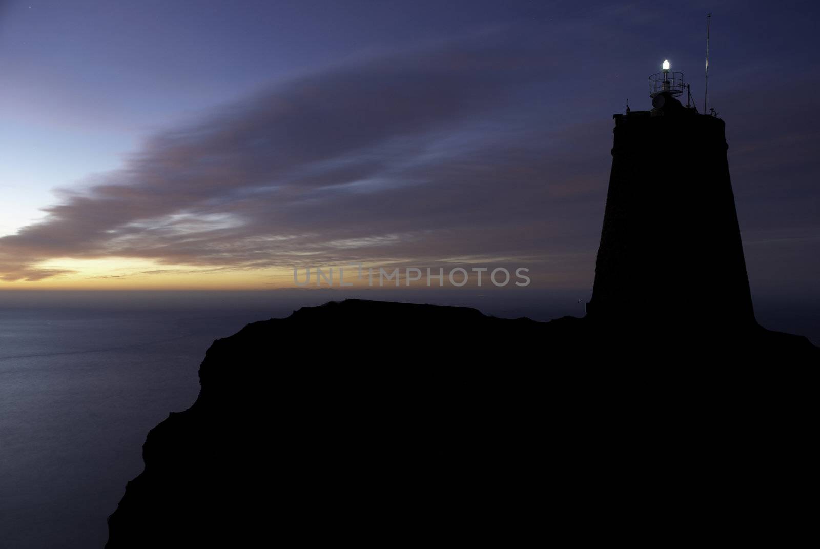 Lighthouse at dawn