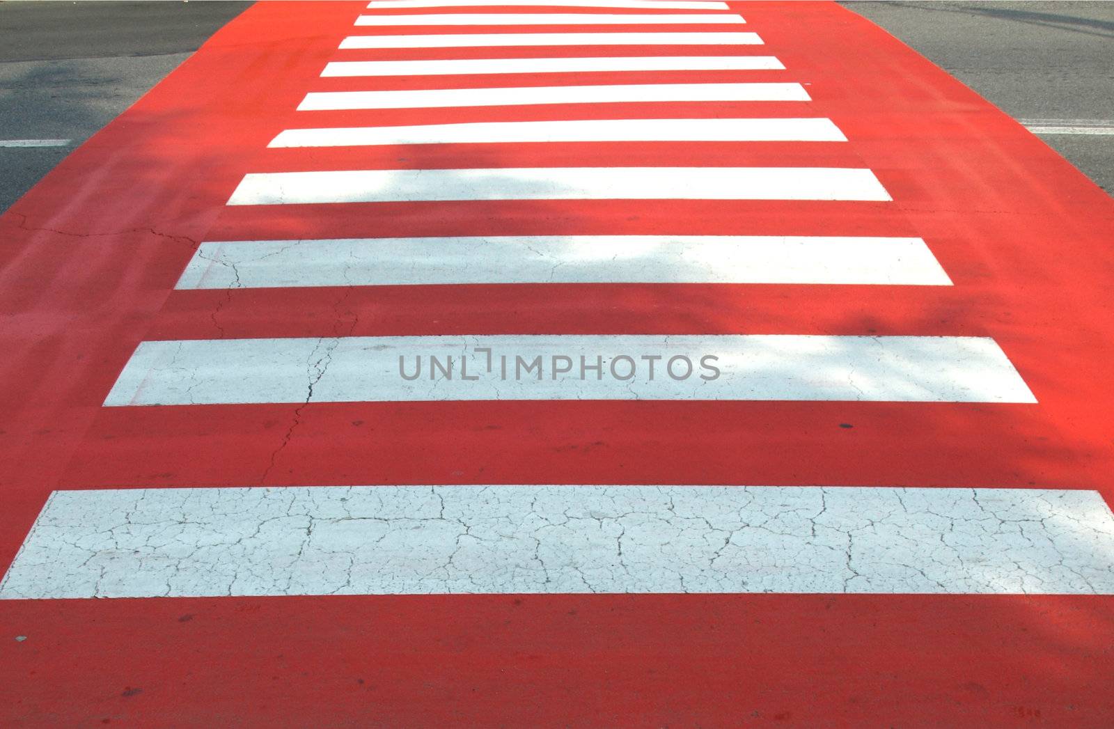 Zebra crossing pedestrian traffic sign