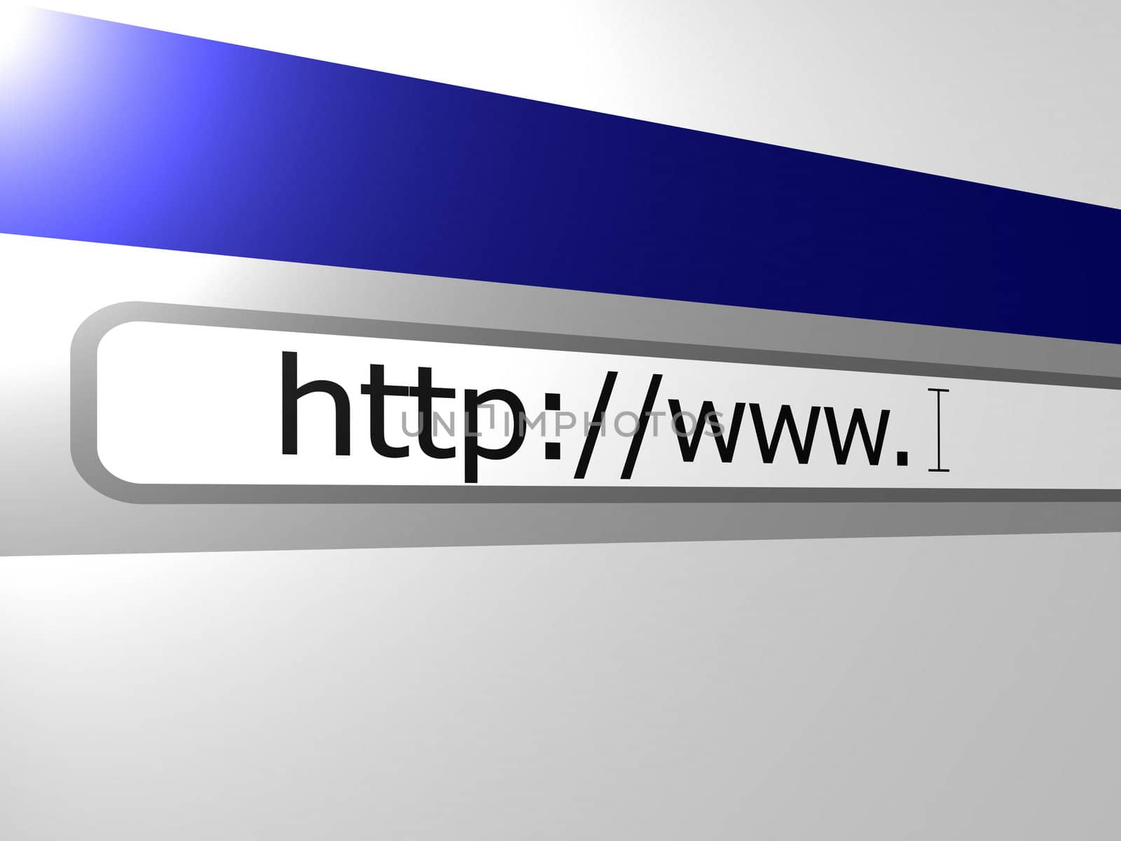 World wide web browser address line