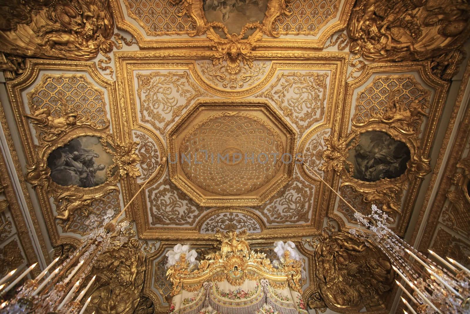 Castle of Versailles France - Ceiling