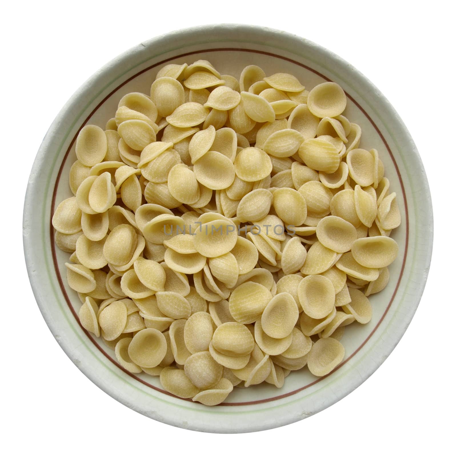 Orecchiette pasta from Apulia, Italy