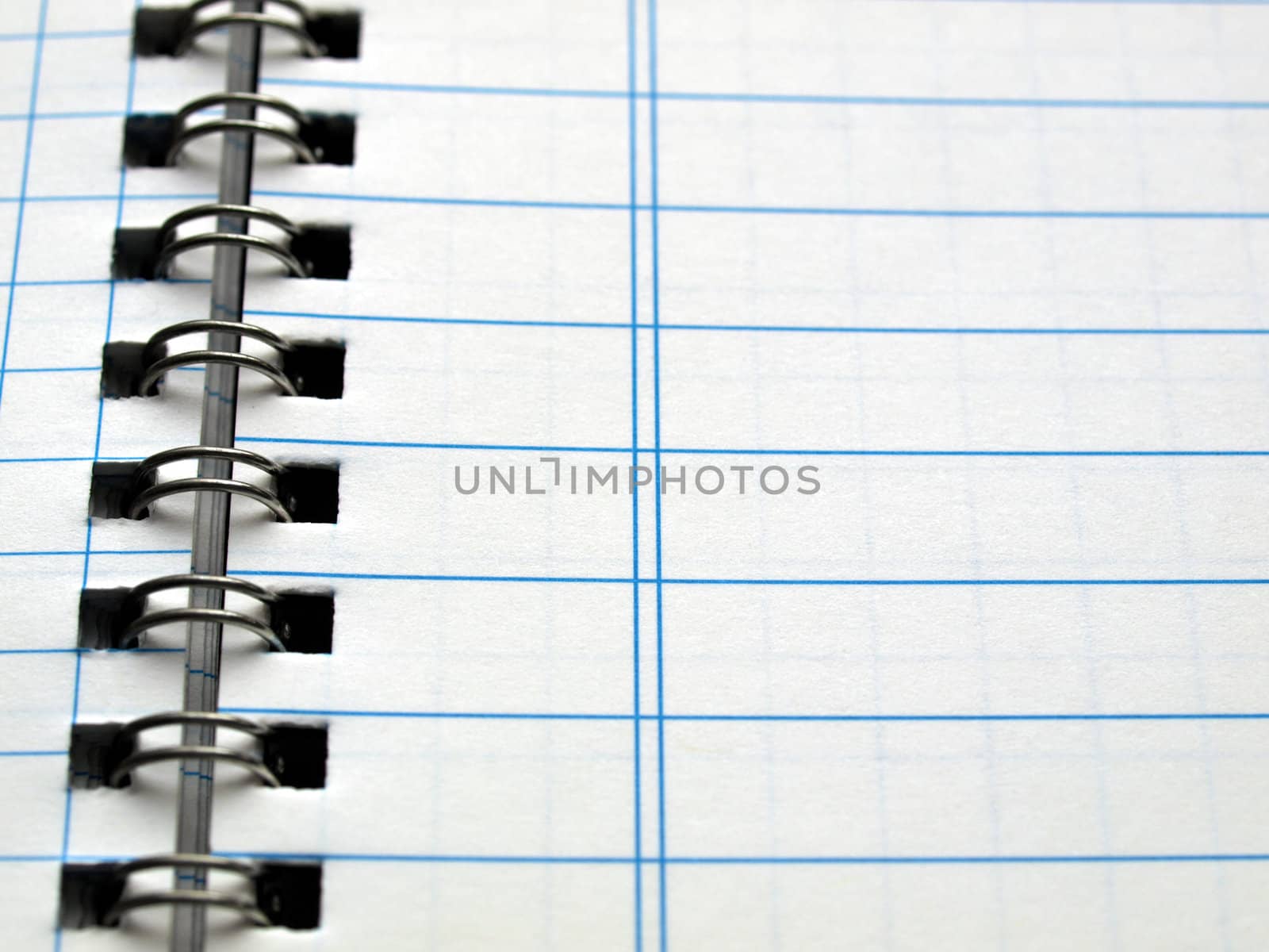 Blank notebook page by claudiodivizia