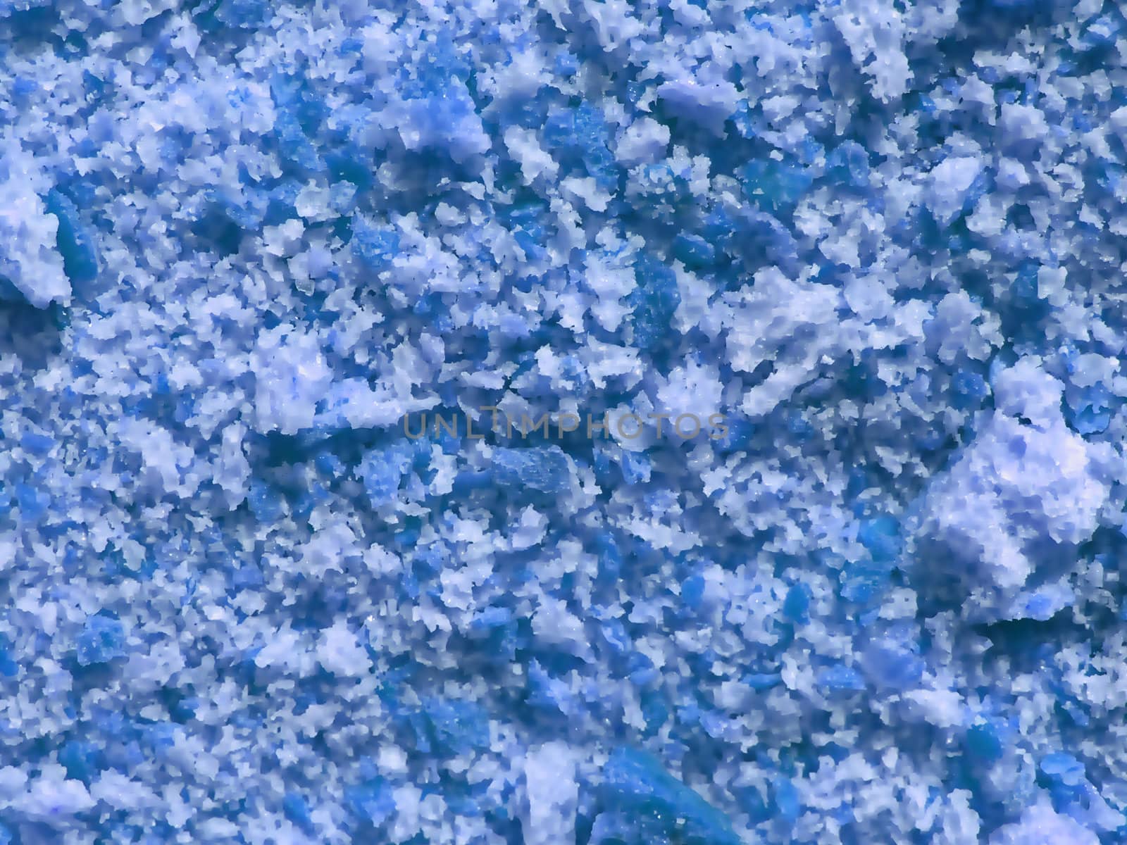 Abstract blue background crystals