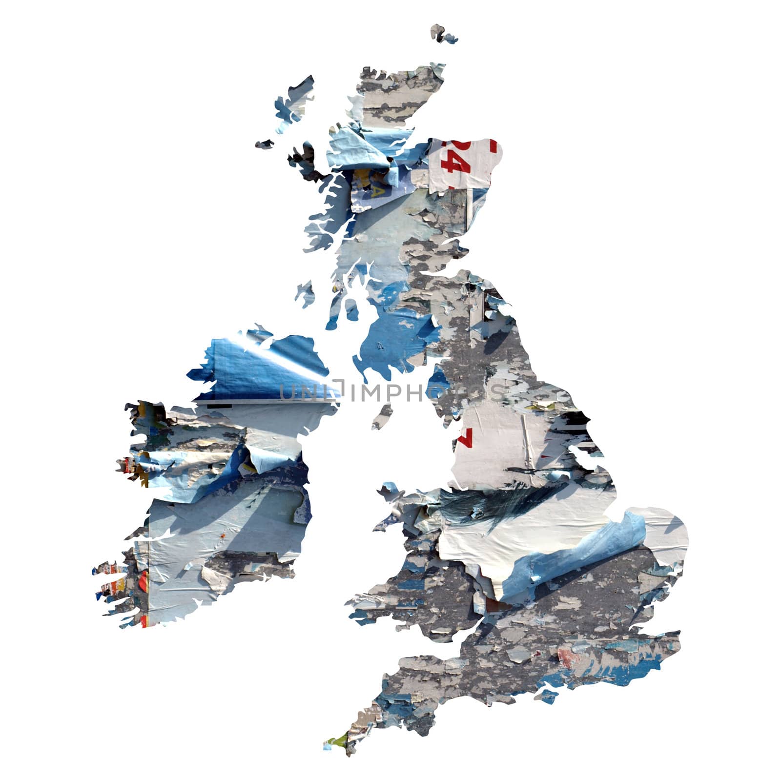 UK map by claudiodivizia