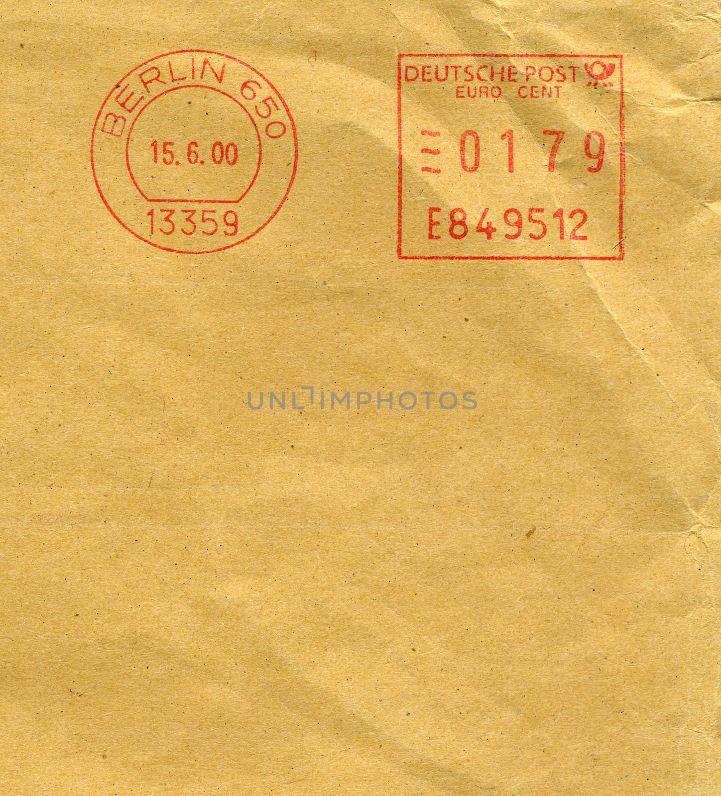 Deutsche post mail from Berlin