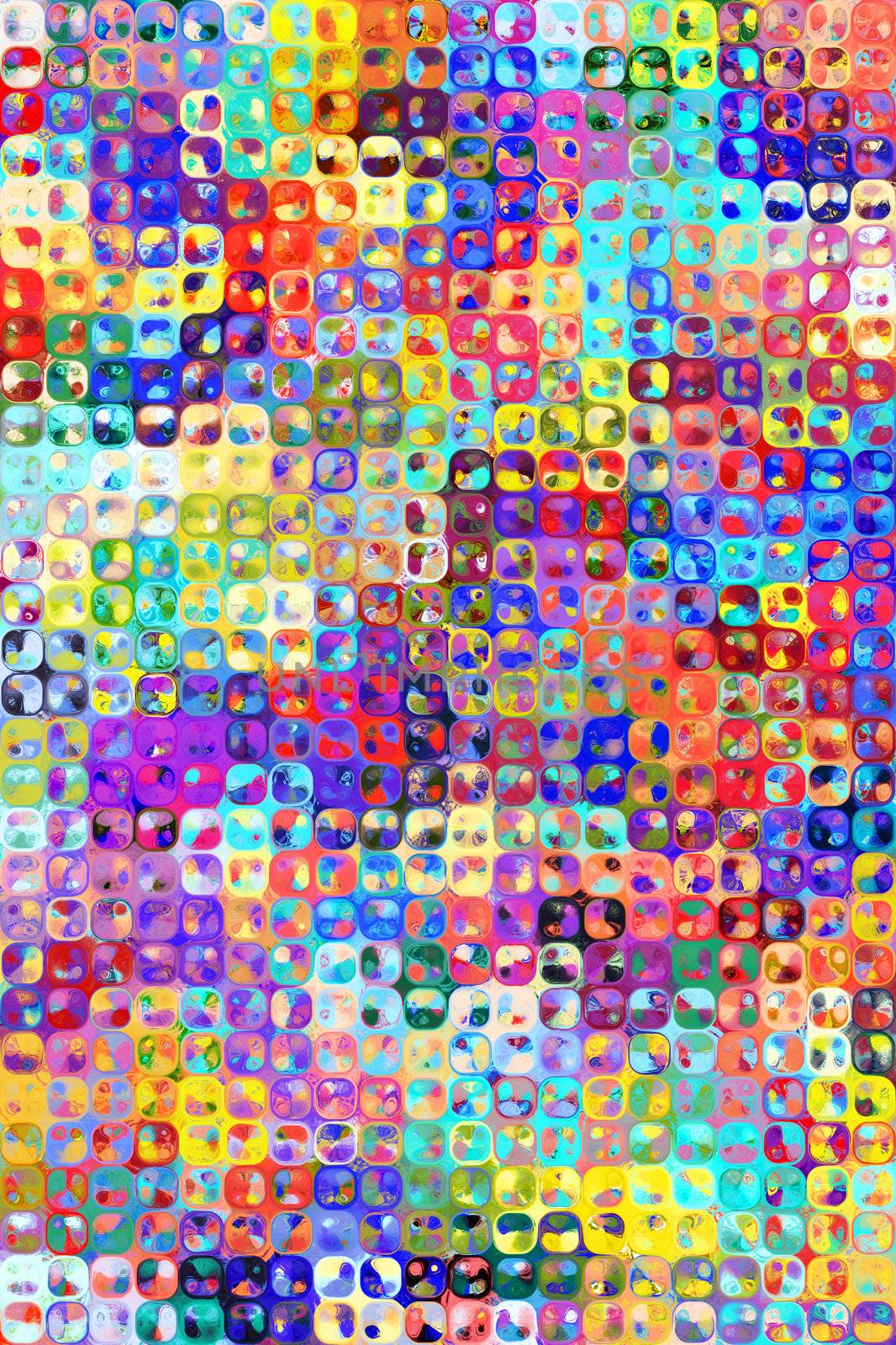 abstract bright color pattern by weknow