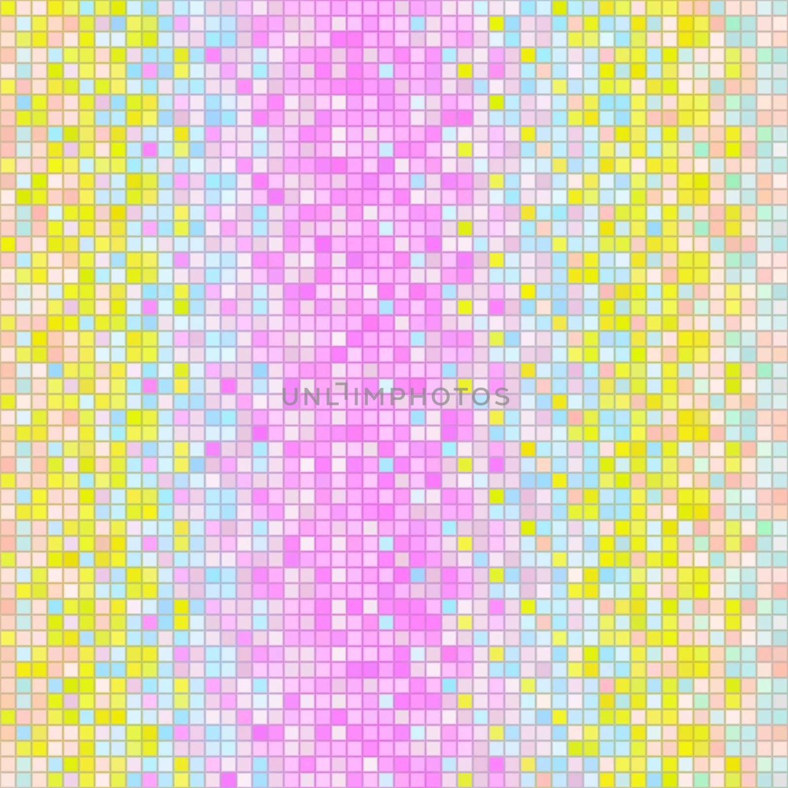 pastel cube pattern by weknow
