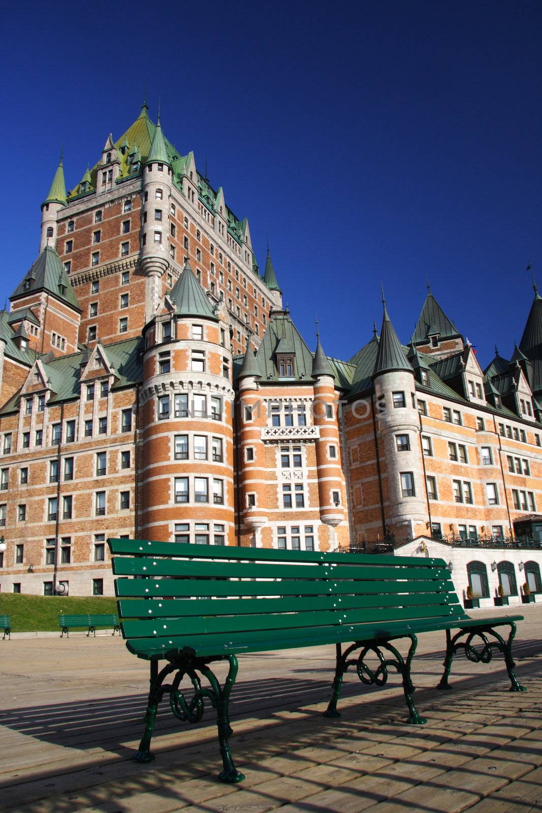 Chateau Frontenac, Quebec City. by Maridav