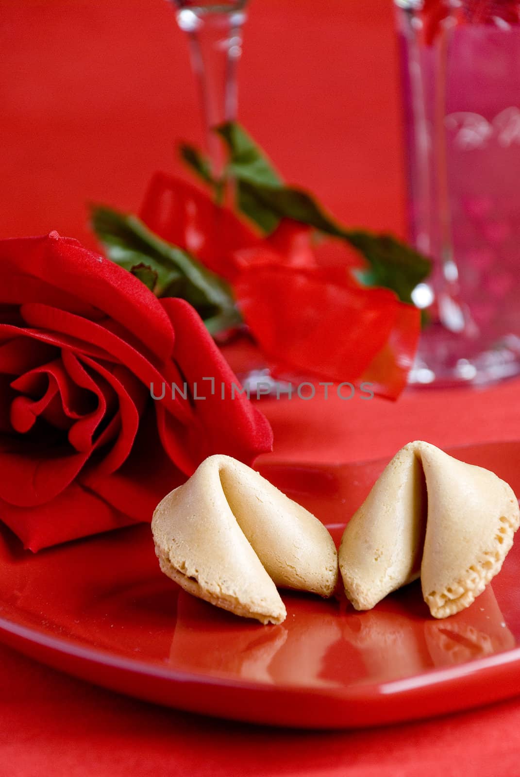 Valentine fortune cookie