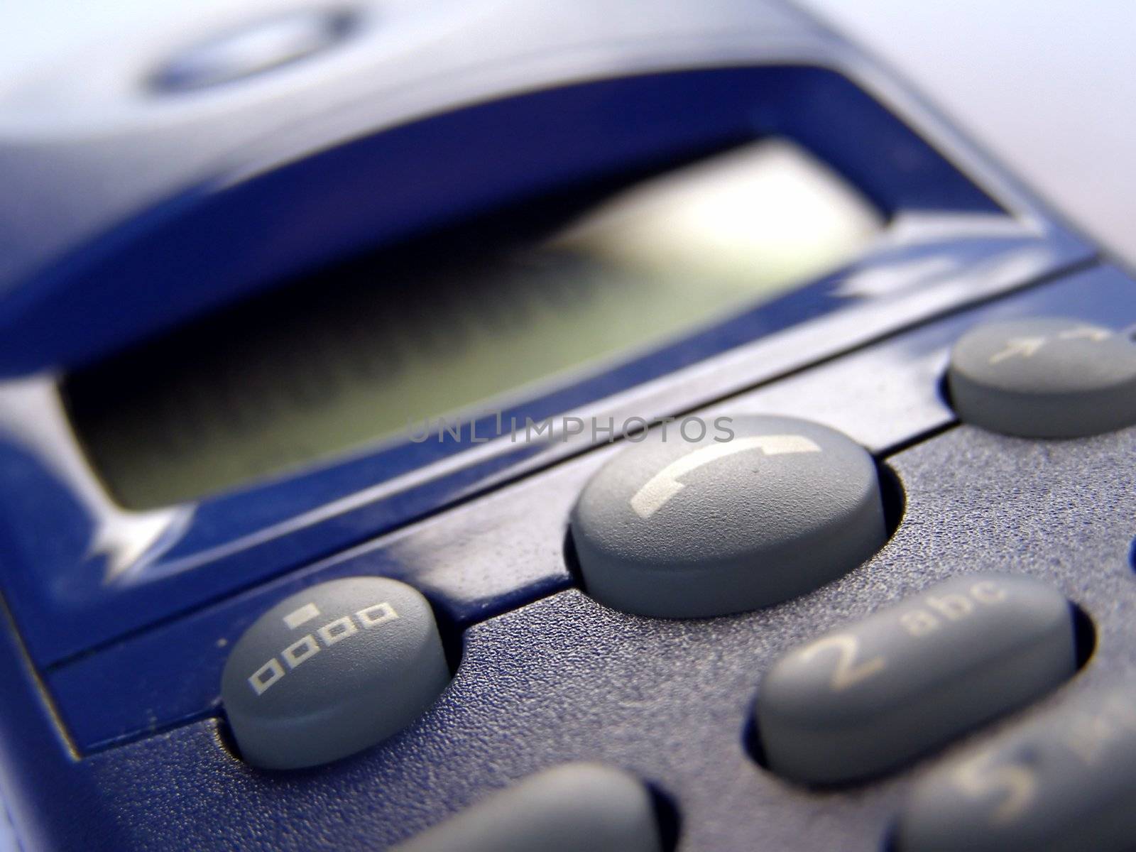 Cordless phone keypad