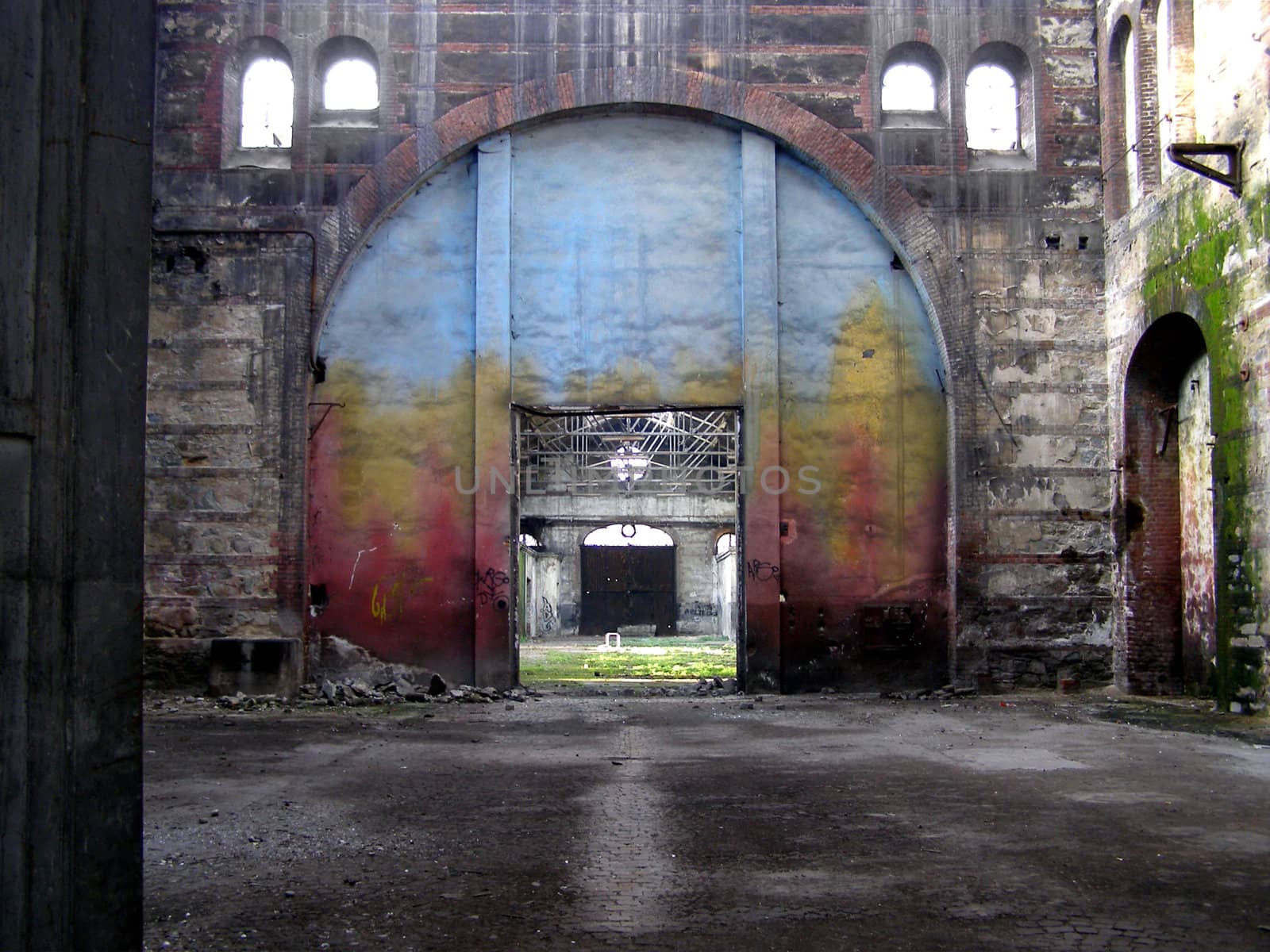 Abandoned factory industrial archeology architecture