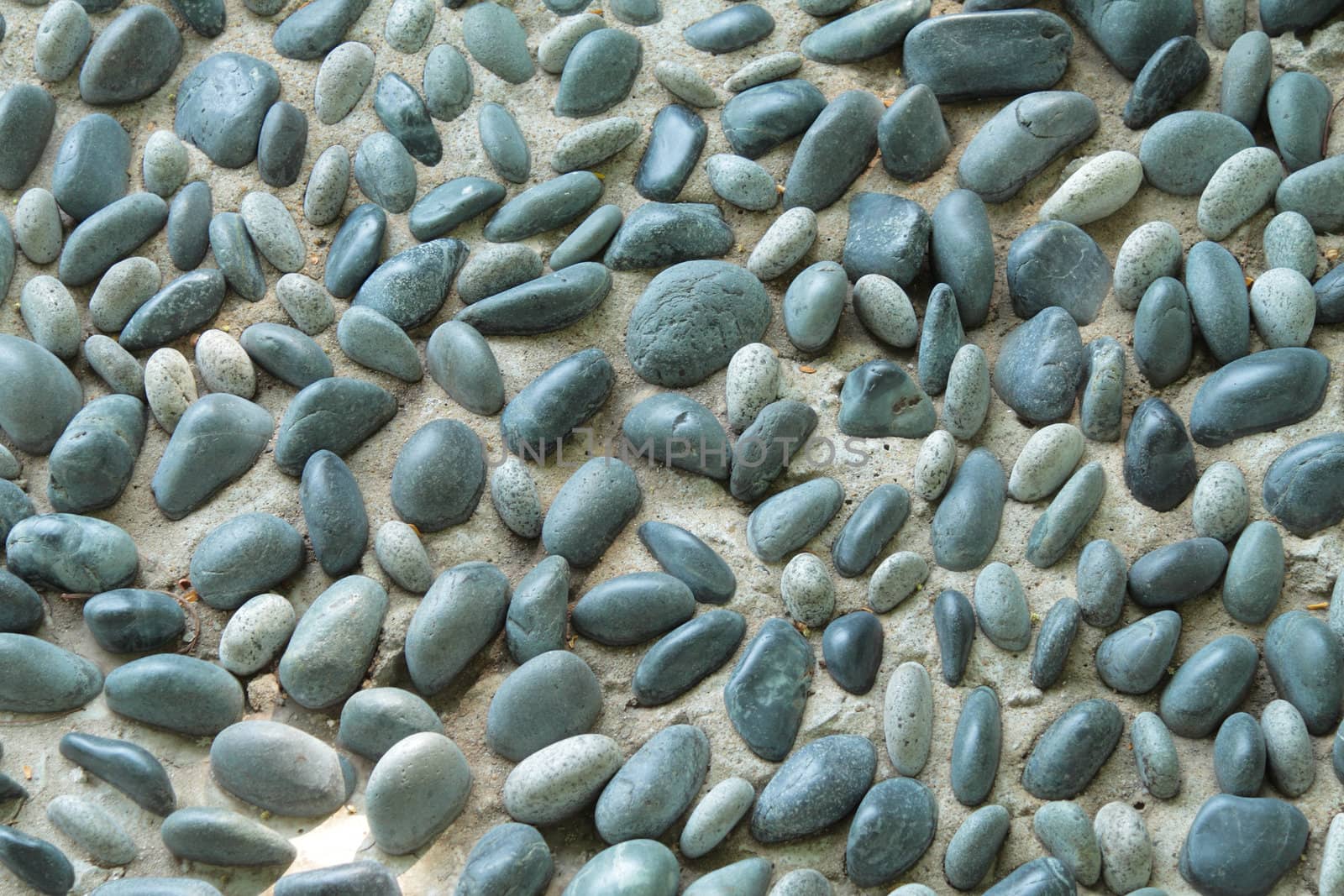 abstract background with round peeble stones