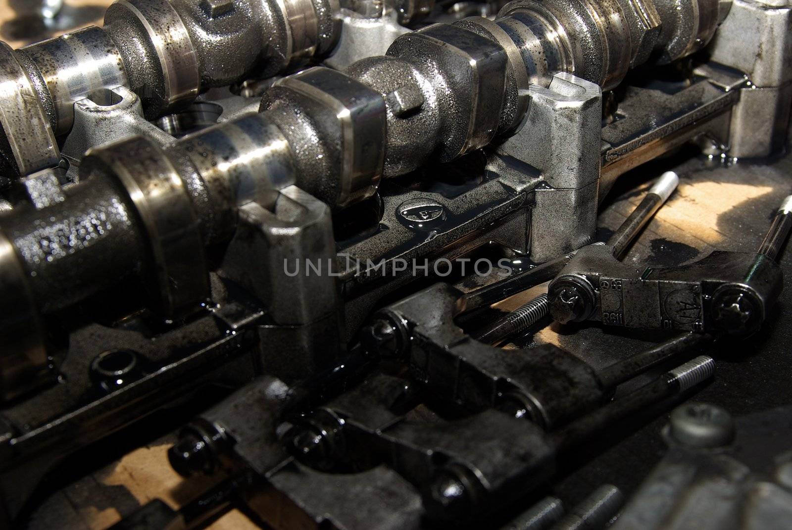 Camshaft from a LKV