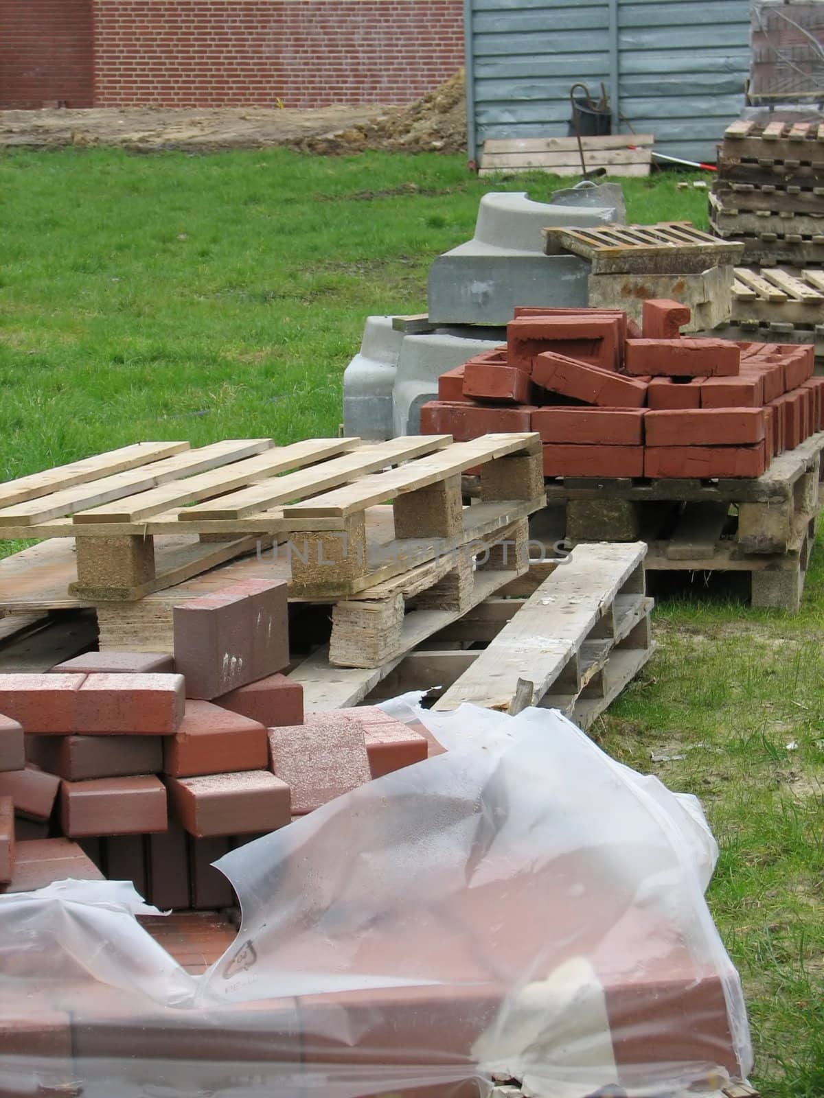 bricks for house building and construction