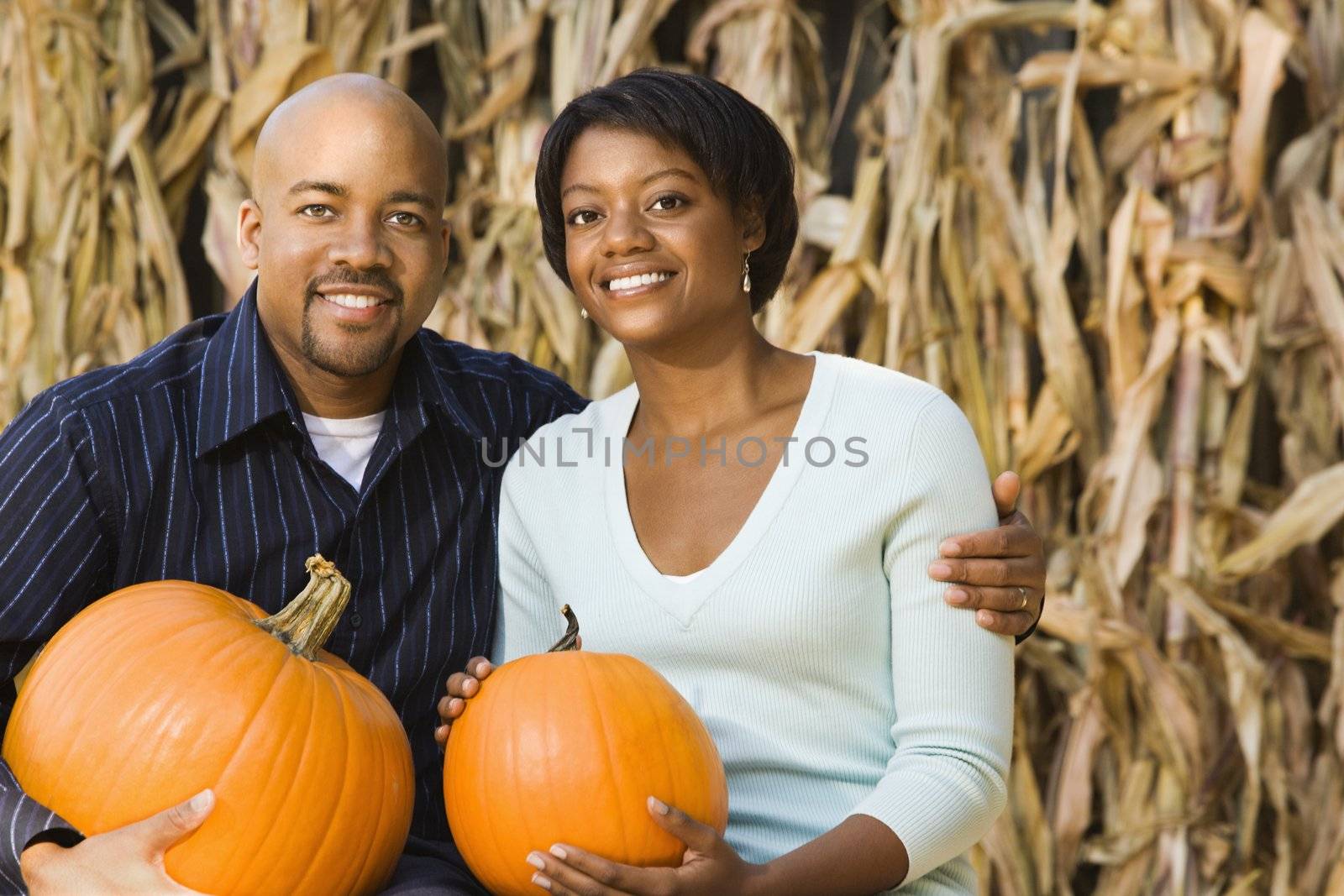 Fall couple portrait. by iofoto