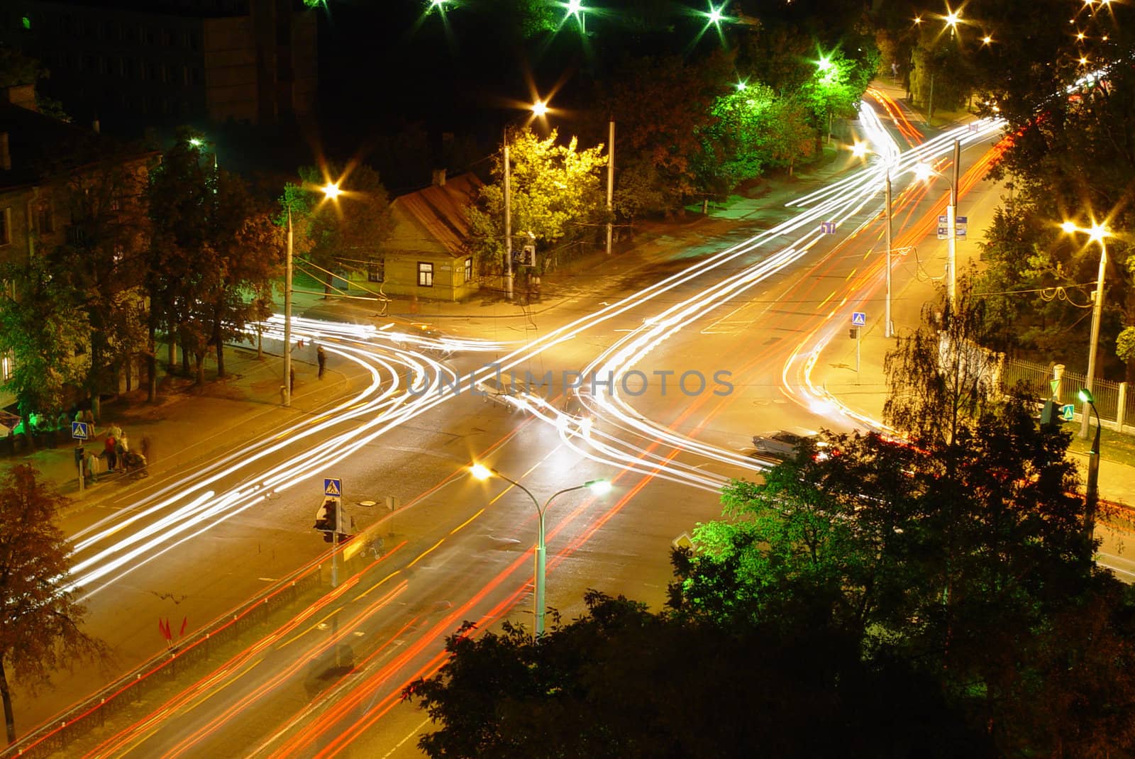 City at night: lighting